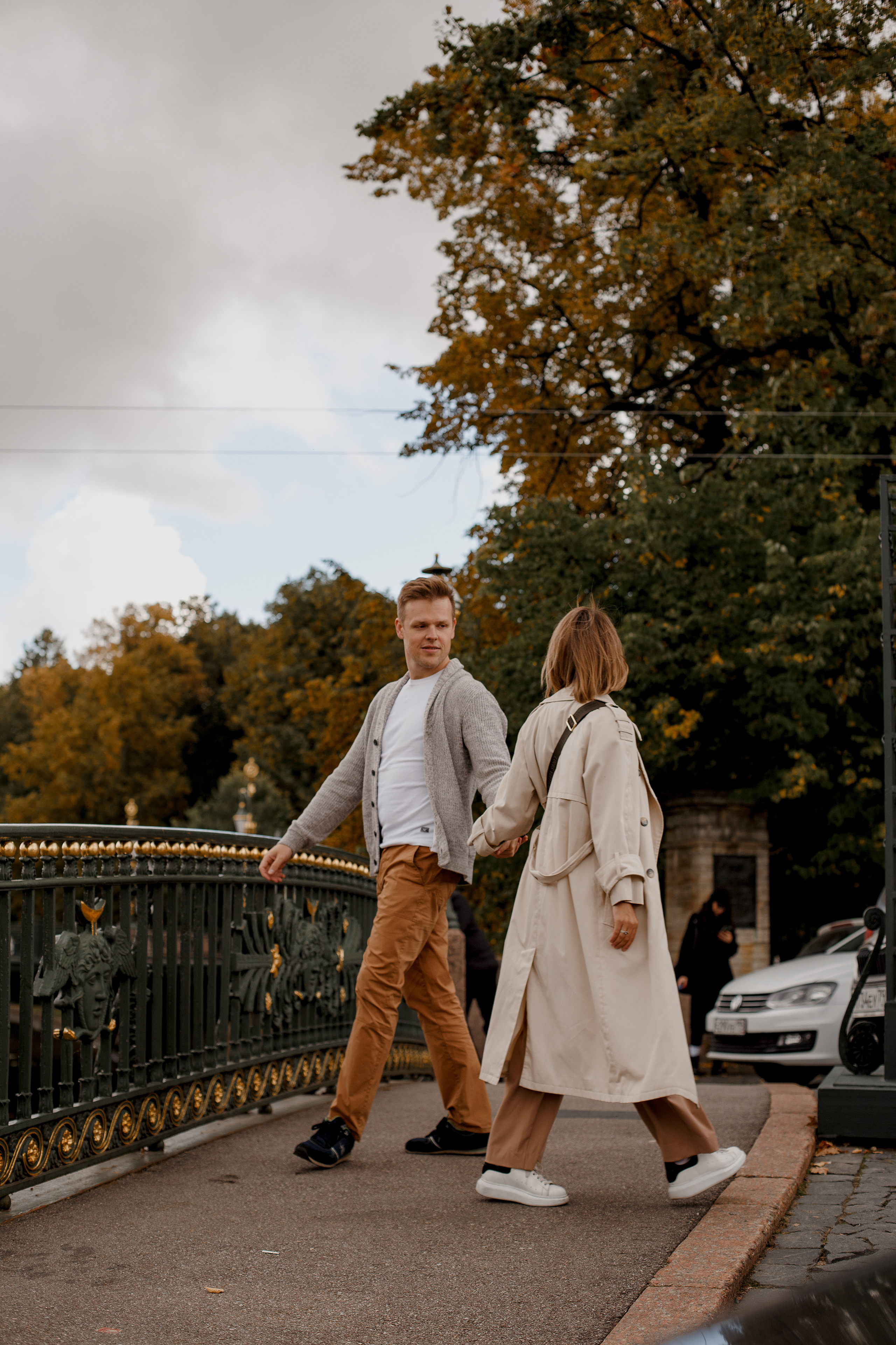 Прогулка. Свадебный фотограф Санкт-Петербург  Москва