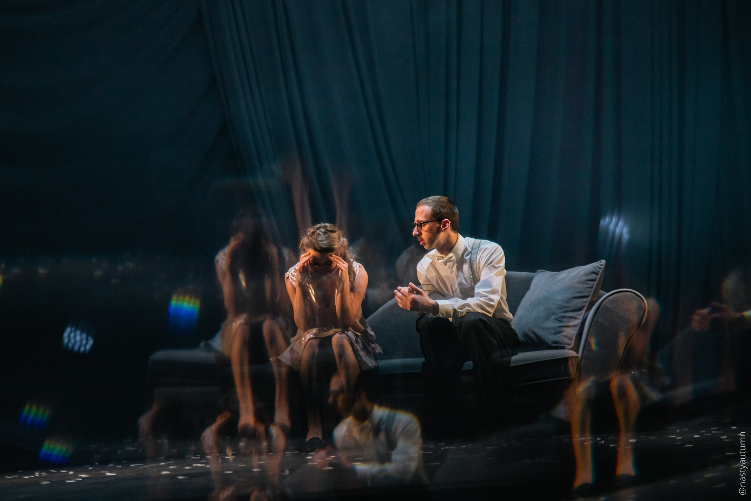 Генеральный прогон «Маяковский. Я сам.». Репортажный и концертный фотограф в Москве Анастасия Осень