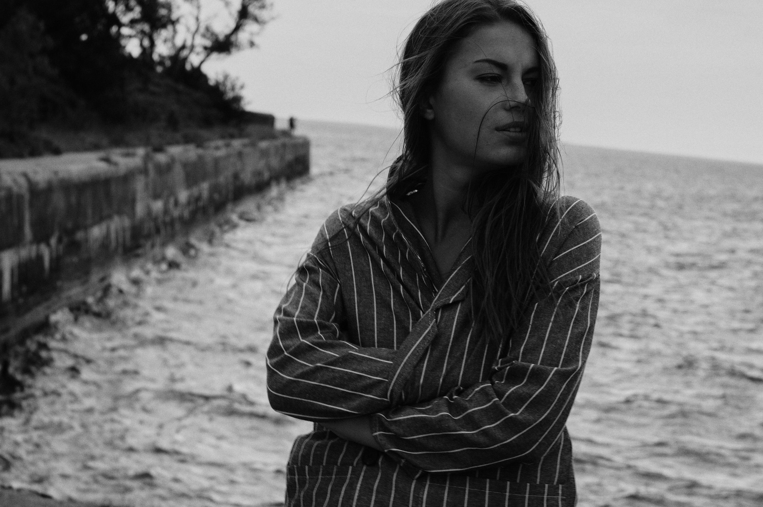 Мария у Кронштадта. Photographer in St. Petersburg Vadim Ivanov