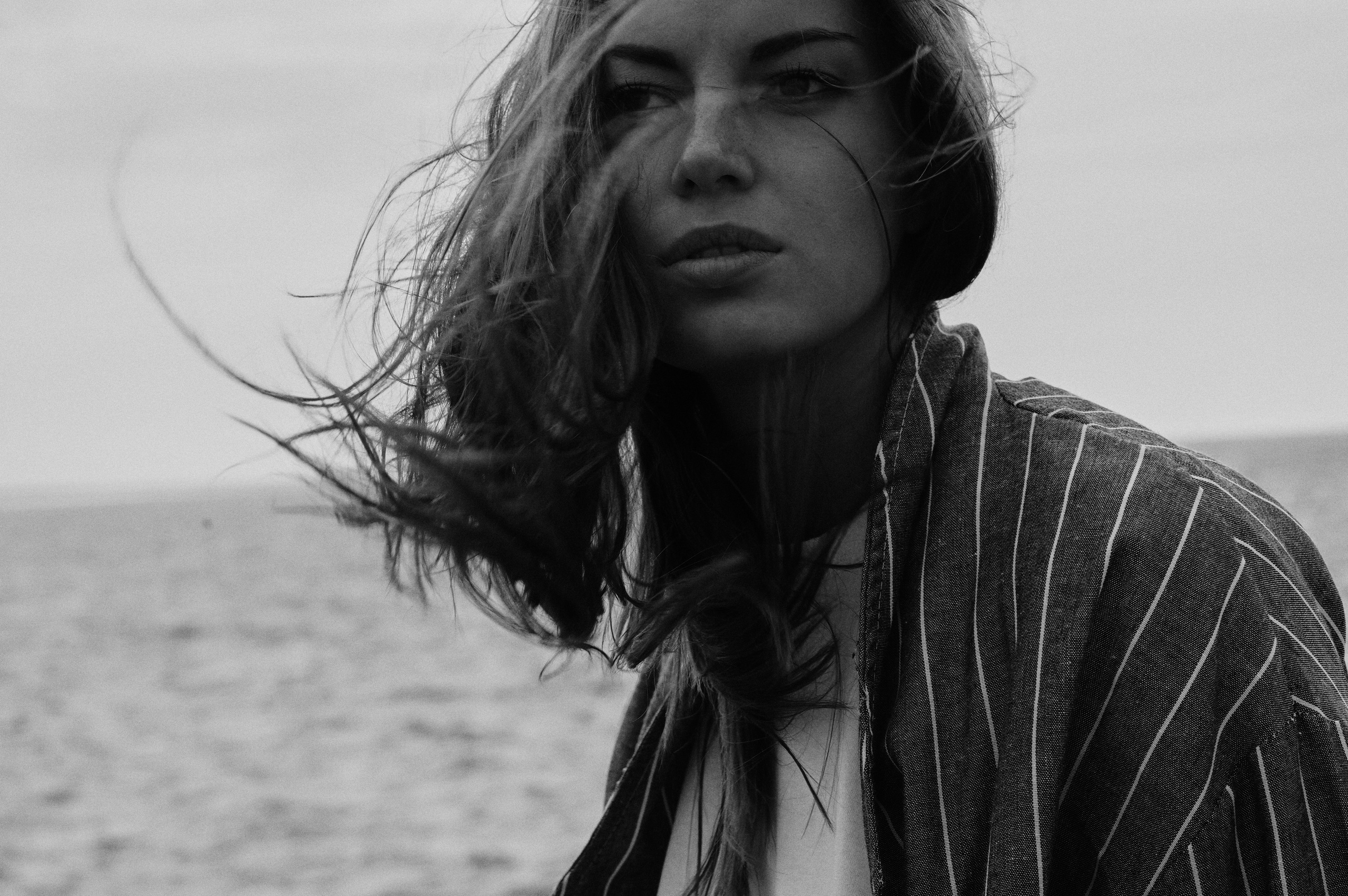 Мария у Кронштадта. Photographer in St. Petersburg Vadim Ivanov