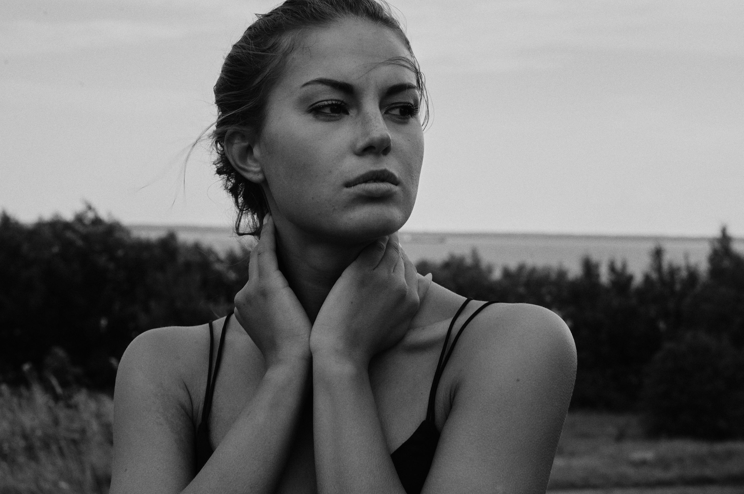 Мария у Кронштадта. Photographer in St. Petersburg Vadim Ivanov