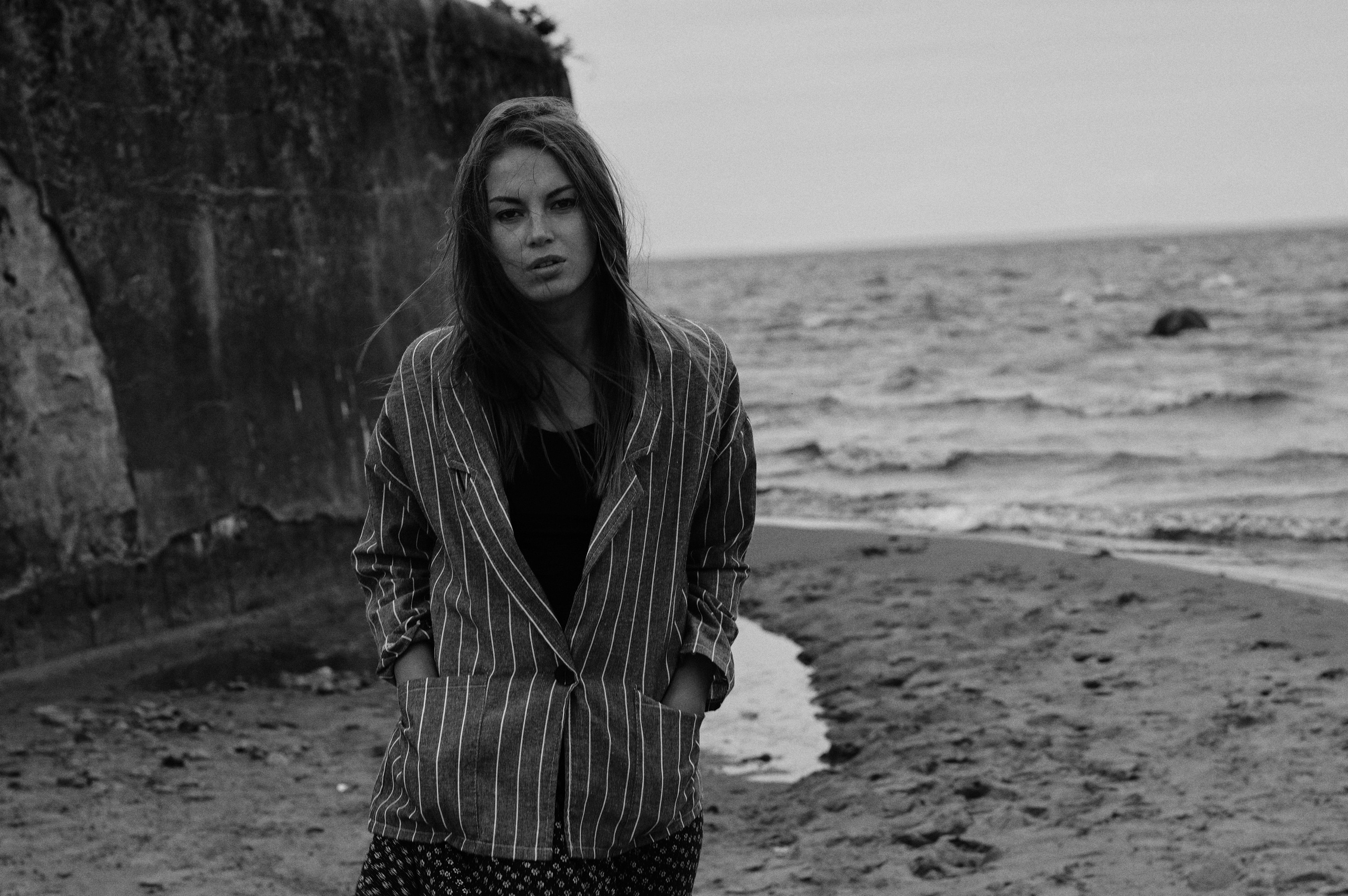 Мария у Кронштадта. Photographer in St. Petersburg Vadim Ivanov