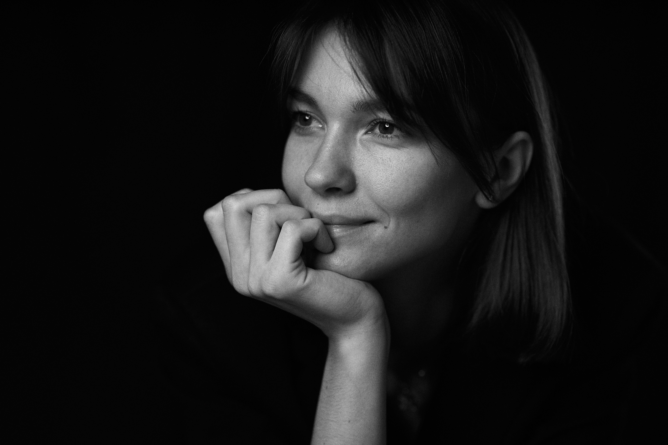 Настя. Монохром. Фотограф в Санкт-Петербурге Вадим Иванов