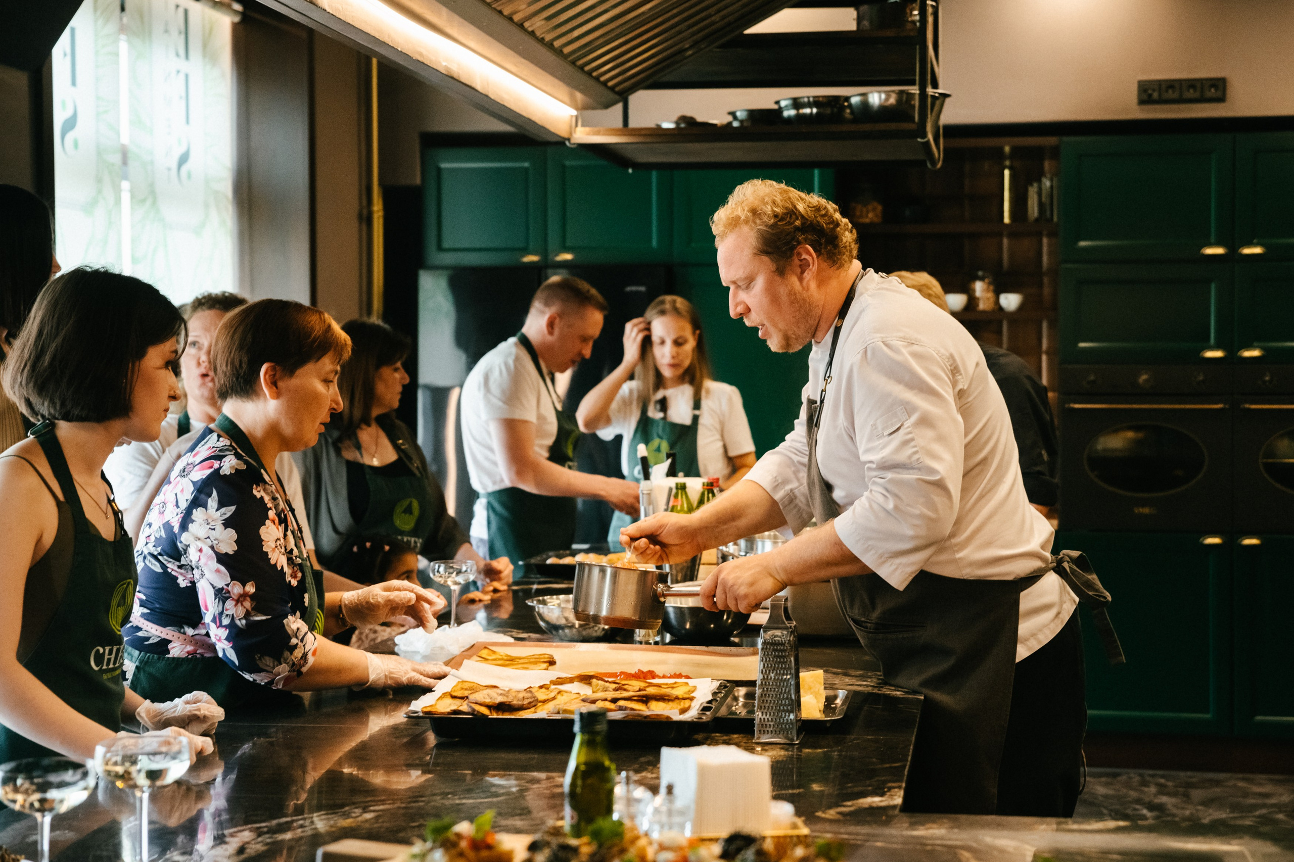 CHEFS. Кулинарный Мастеркласс. Репортажный и портретный фотограф в Санкт-Петербурге Степлевич Дарья