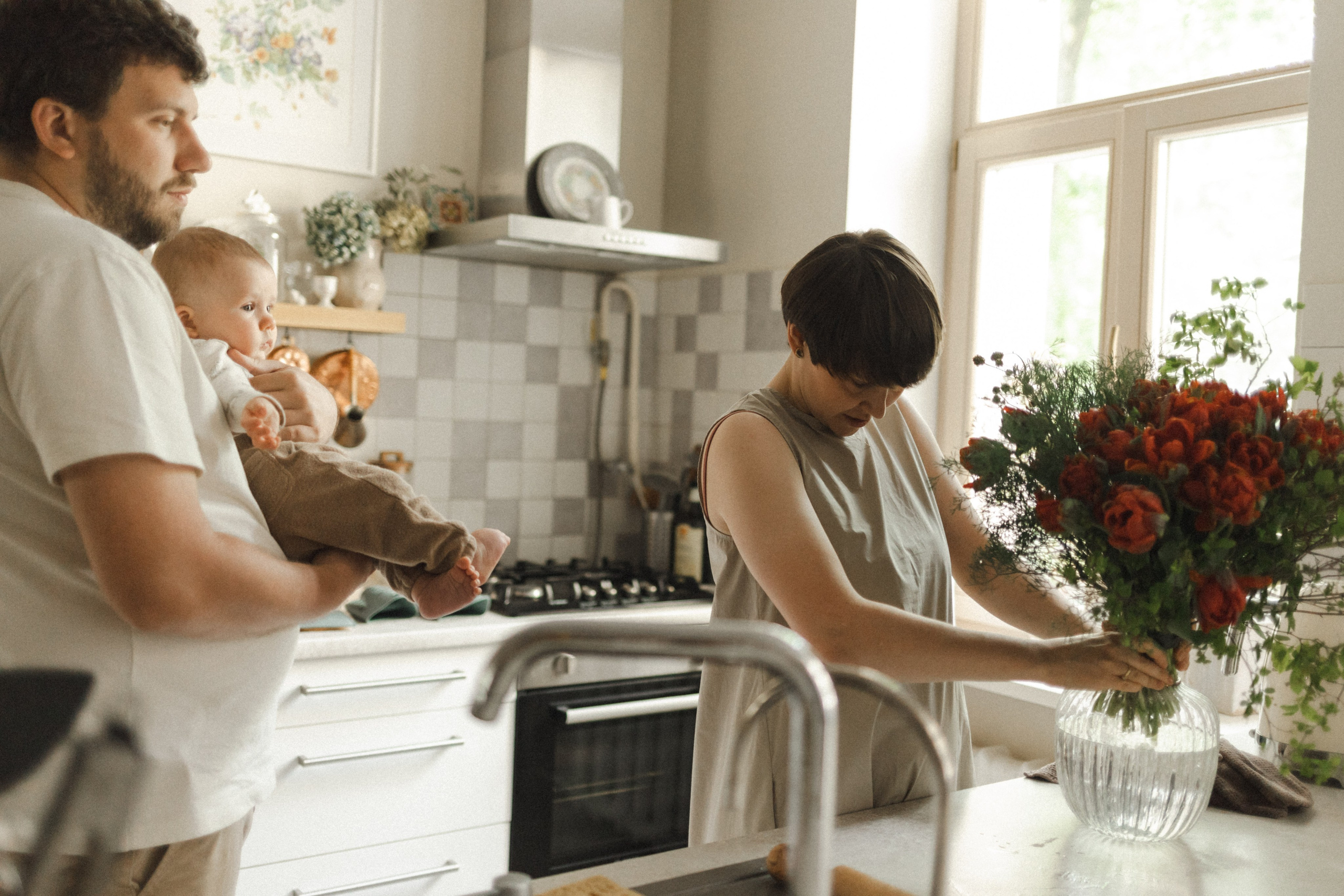 Женя, Оля и Кирилл. Семейный фотограф в Москве