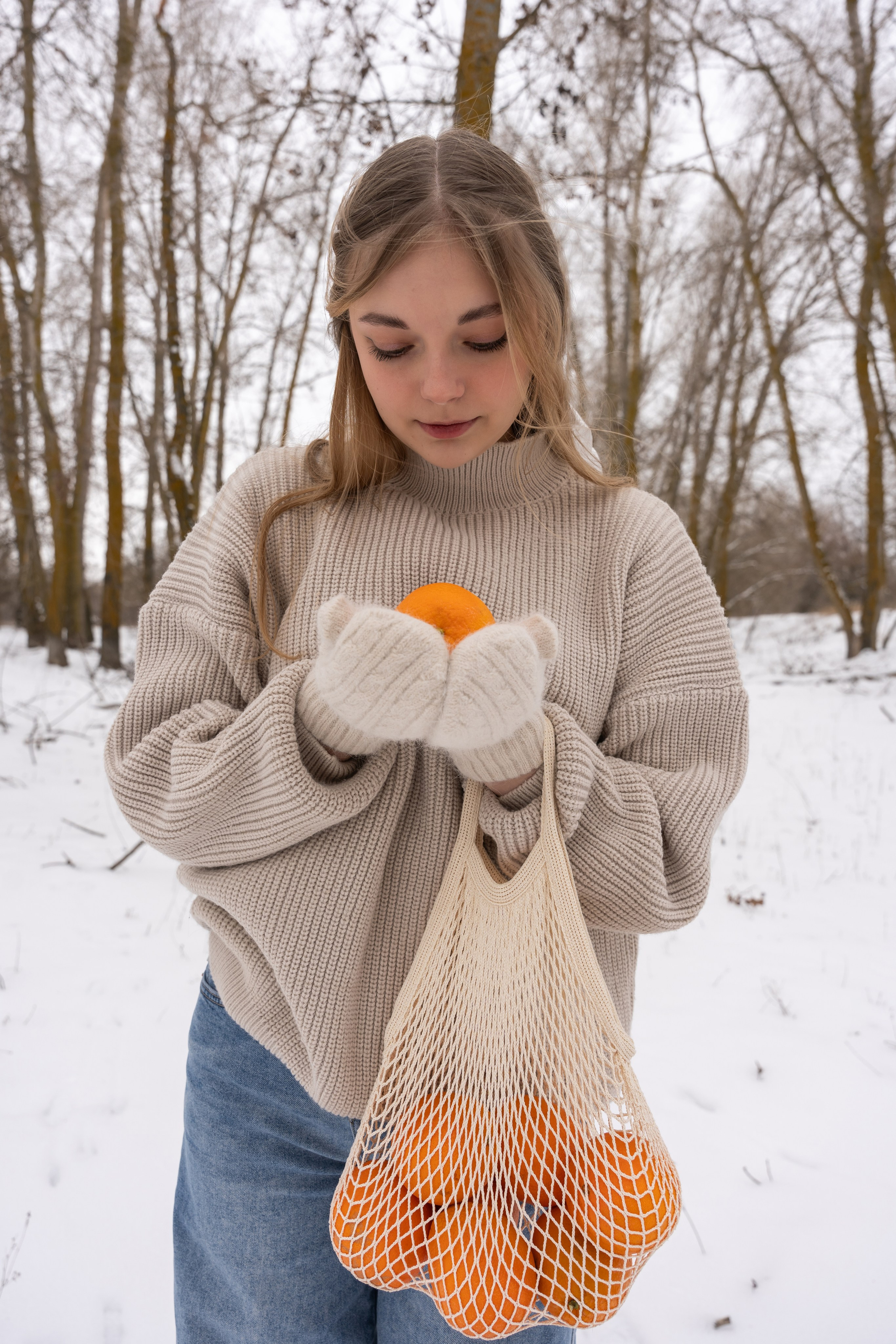 Маша. Два образа одной зимы. Фотограф |Ленинск, Волжский, Волгоград| Наталья Савилова