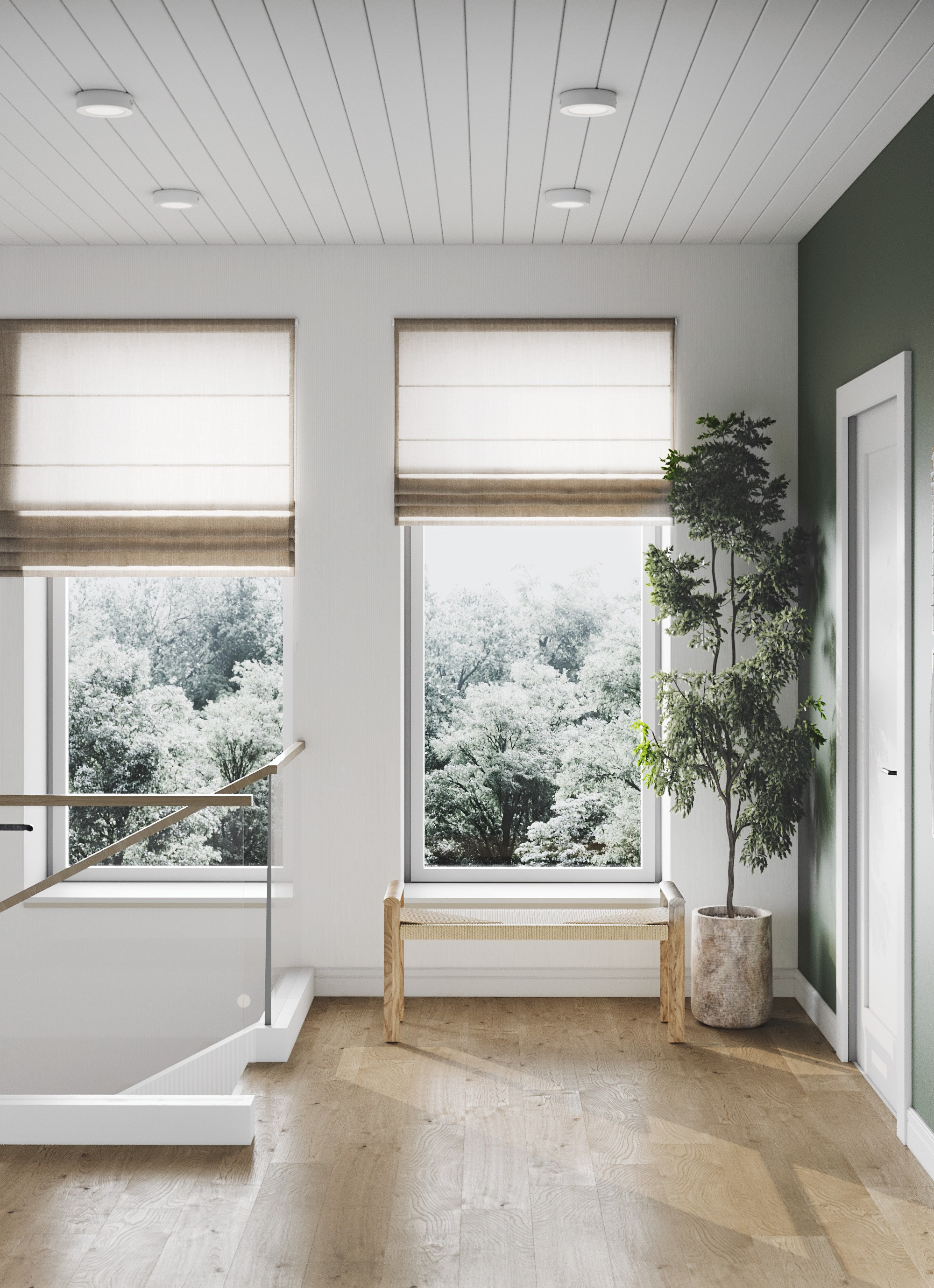 Запах соснового леса. MIRRO STUDIO Дизайн интерьера и реализация под ключ Варшава