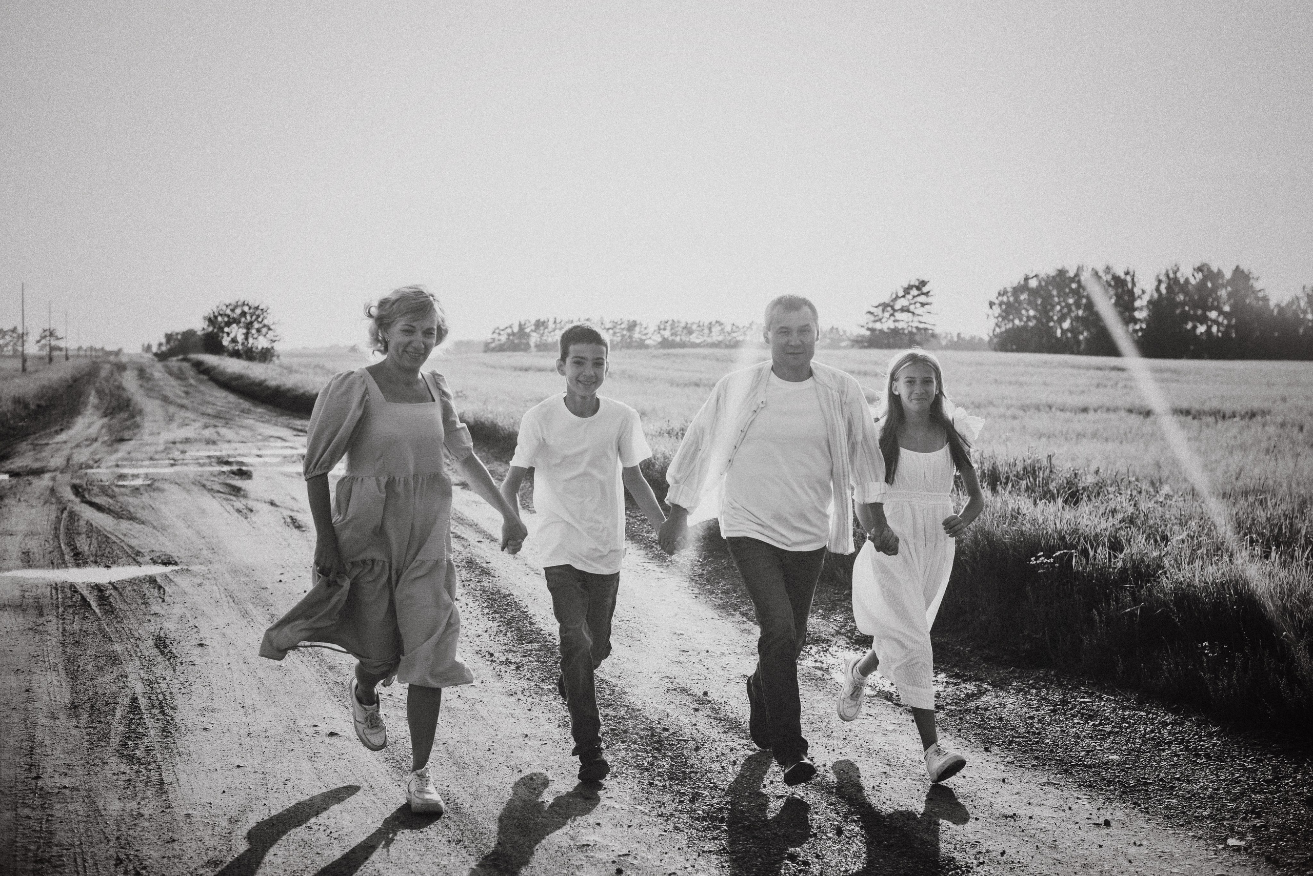 Вера, Вова и дети. Фотограф Томск Наталья Стволова