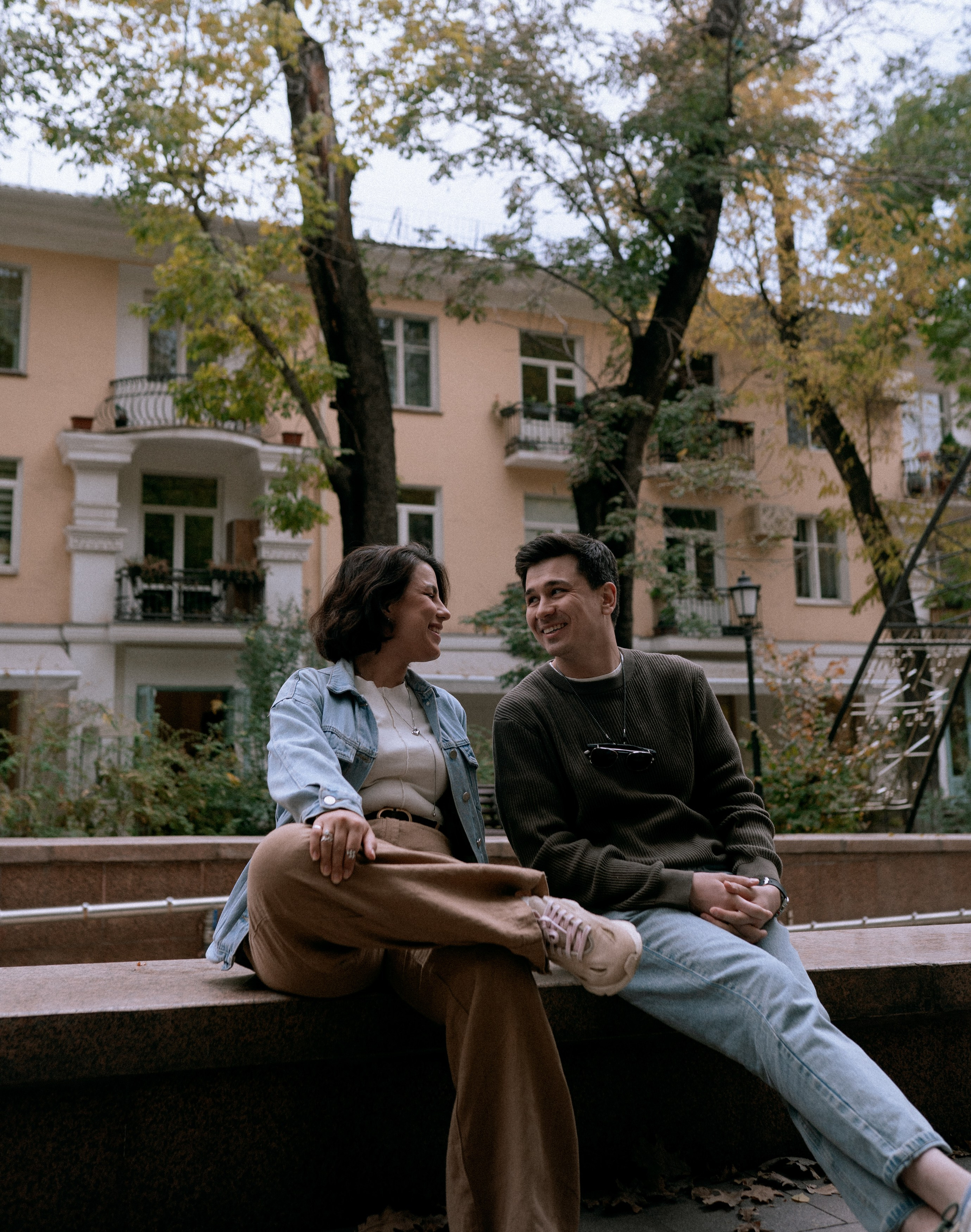 City date in Autumn. Фотограф в Алматы Анастасия Новоселова