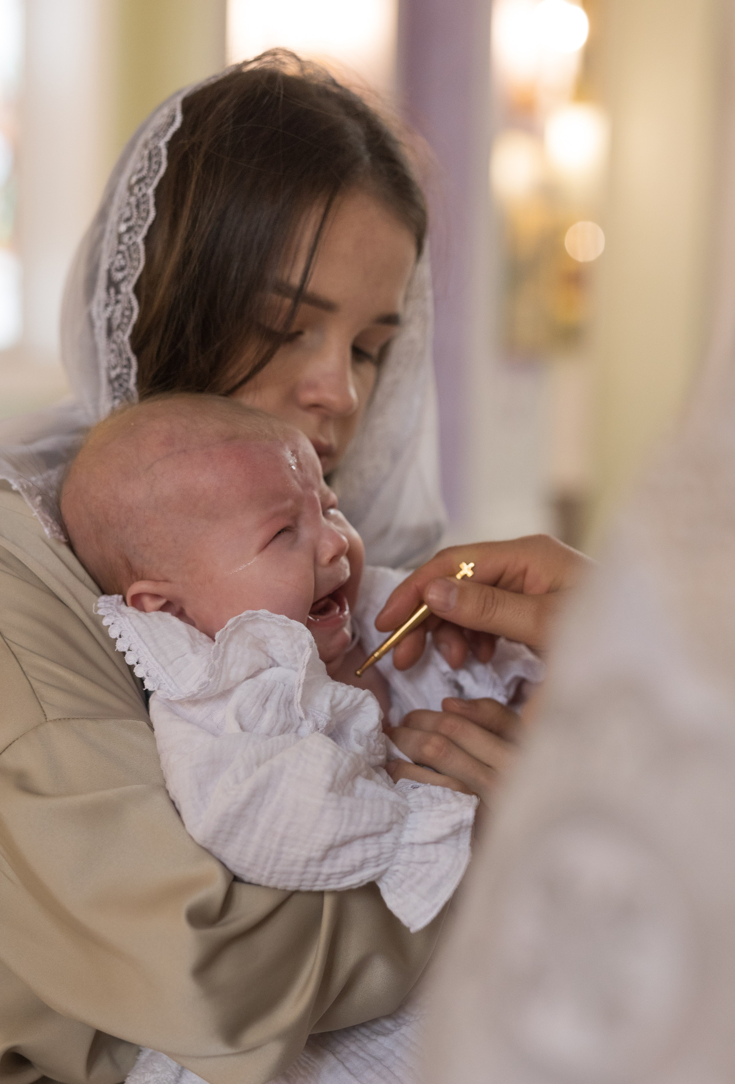 Крещение Оли. Фотограф в Нижнем Новгороде, Дзержинске Олеся Хозяева