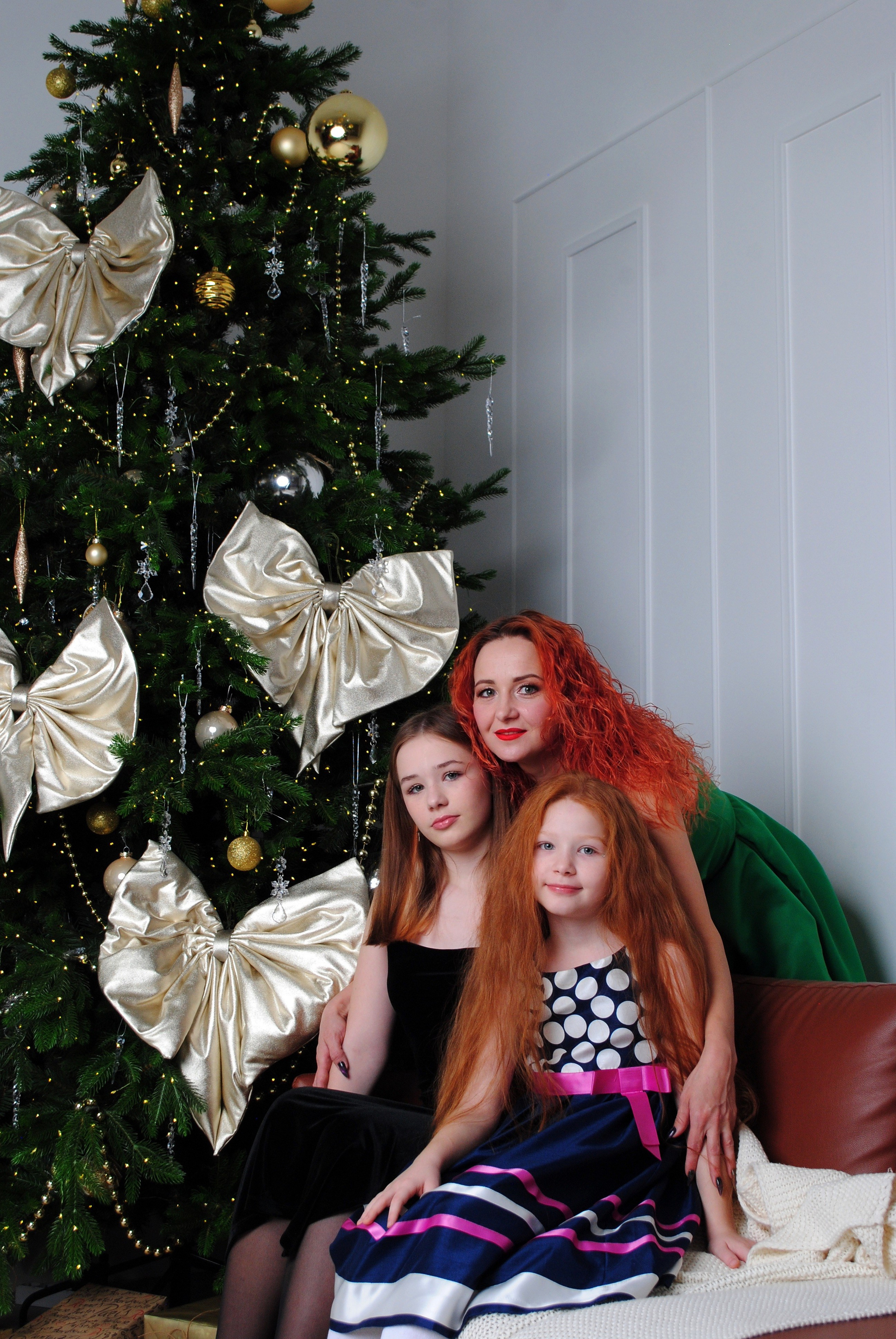 Галина и дочери. Фотограф Мария Мусаелян