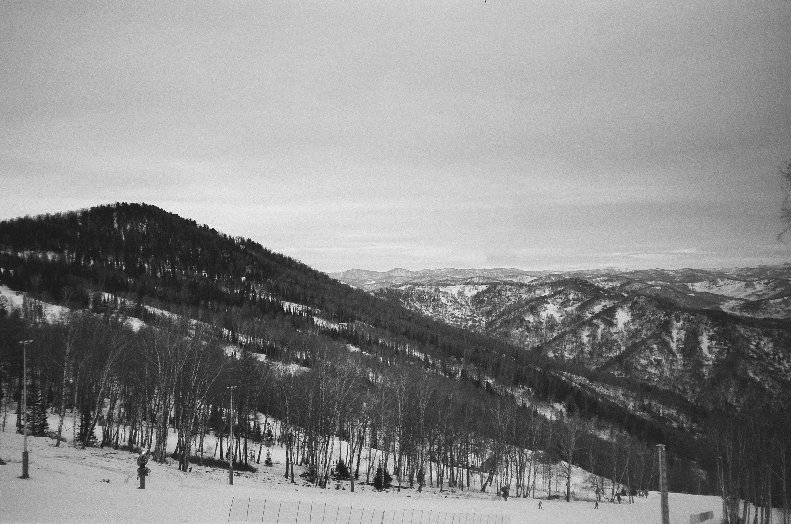 Горный курорт Манжерок в Новый Год. Фотограф-документалист Мария Осокина