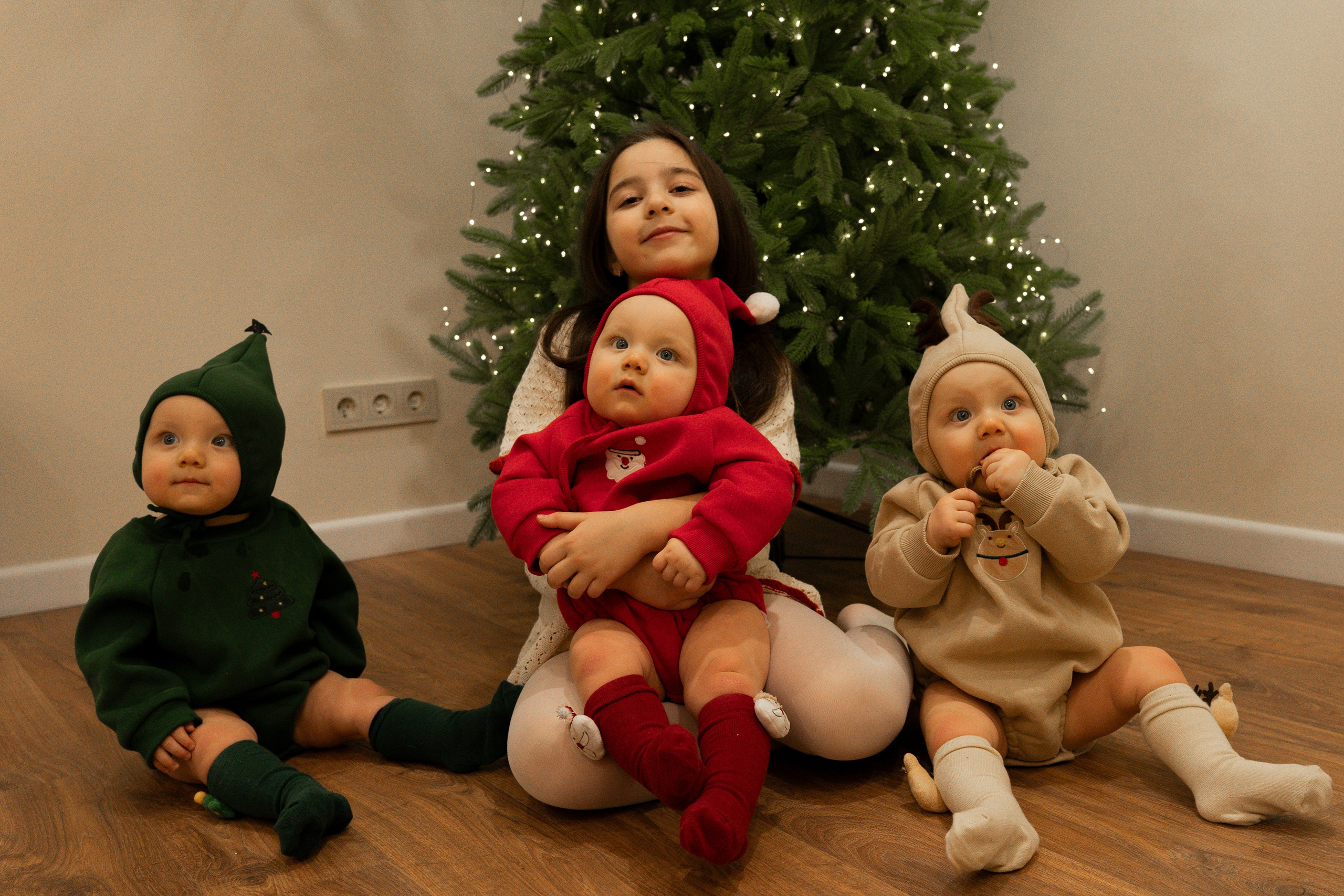 Новогодние тройняшки. Главная