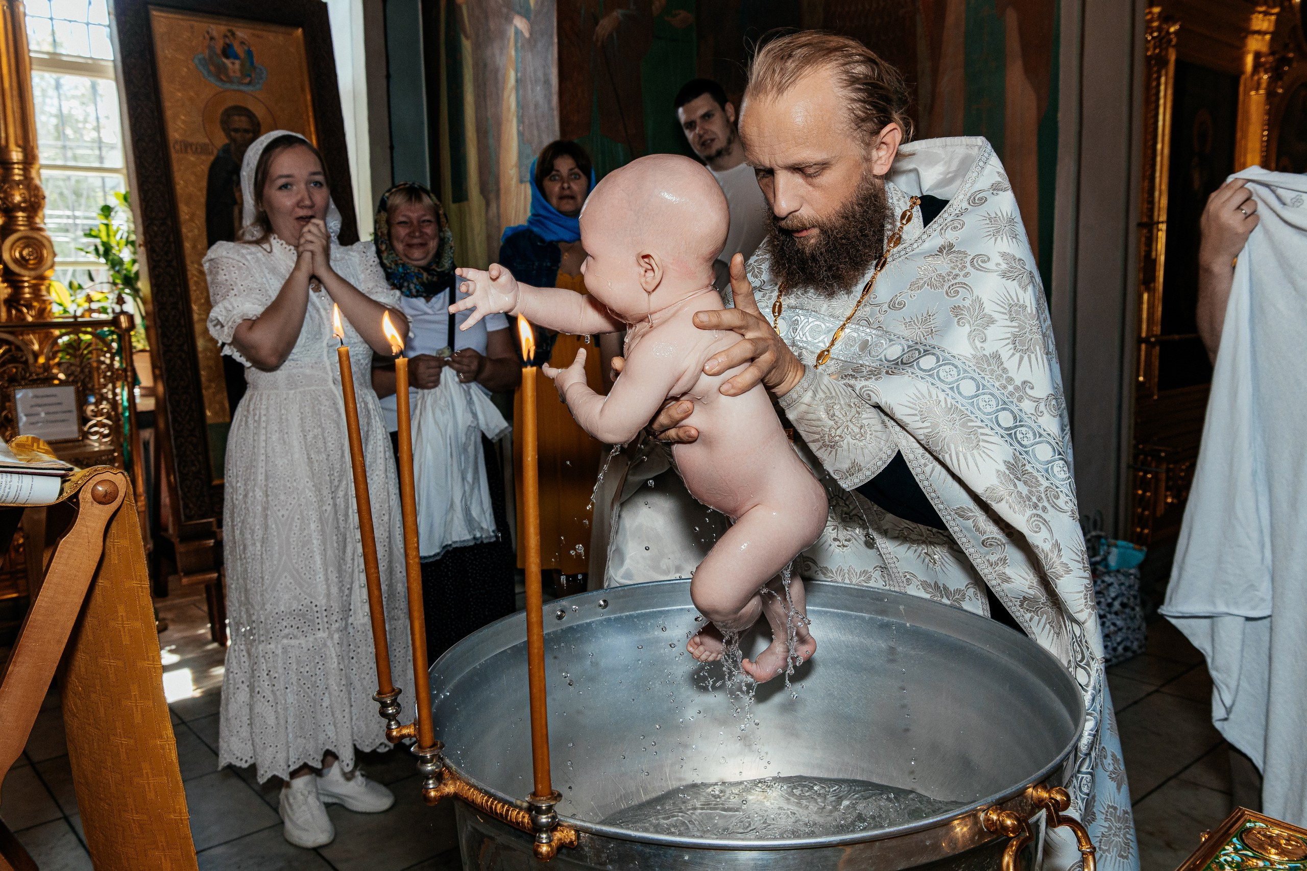 Крестины. Семейный и свадебный фотограф в Мытищах