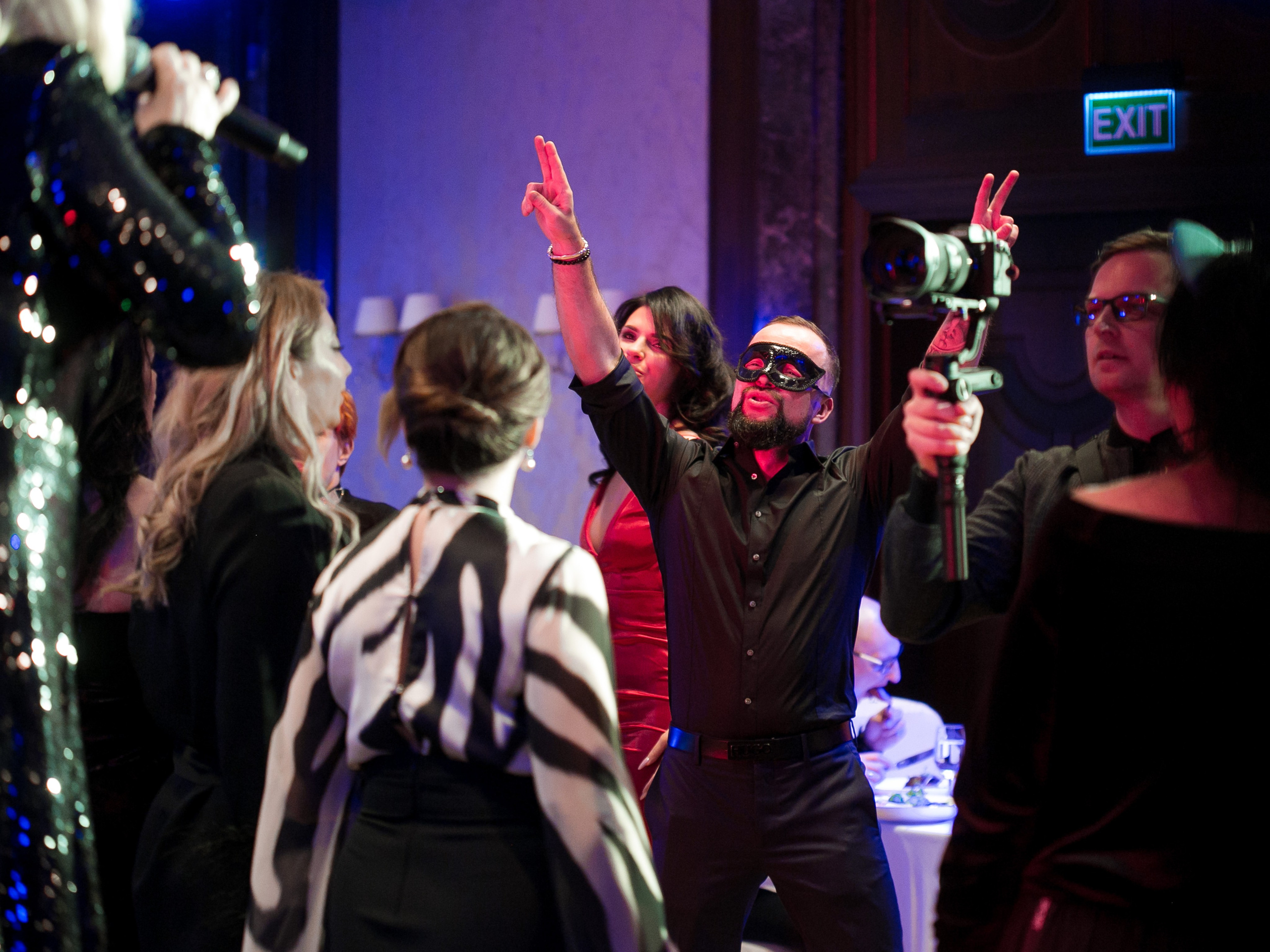 Фотосъемка новогоднего корпоратива компании CD. Репортажный фотограф Борис Геер