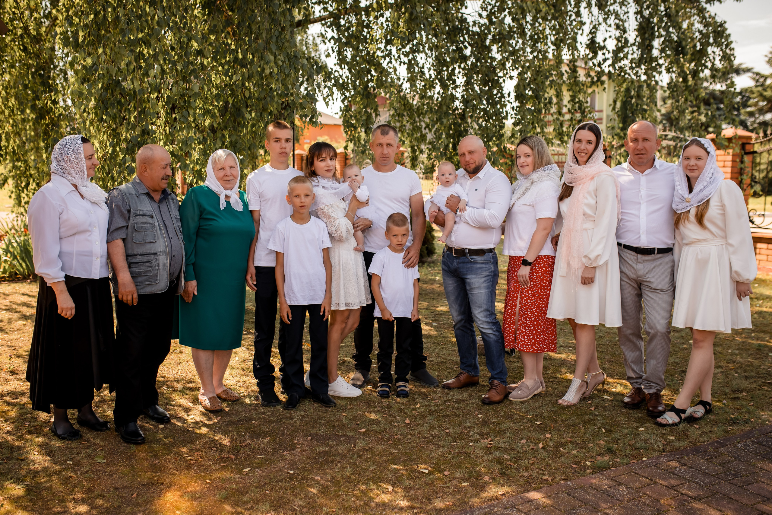 Крещение Милании и Эмилии