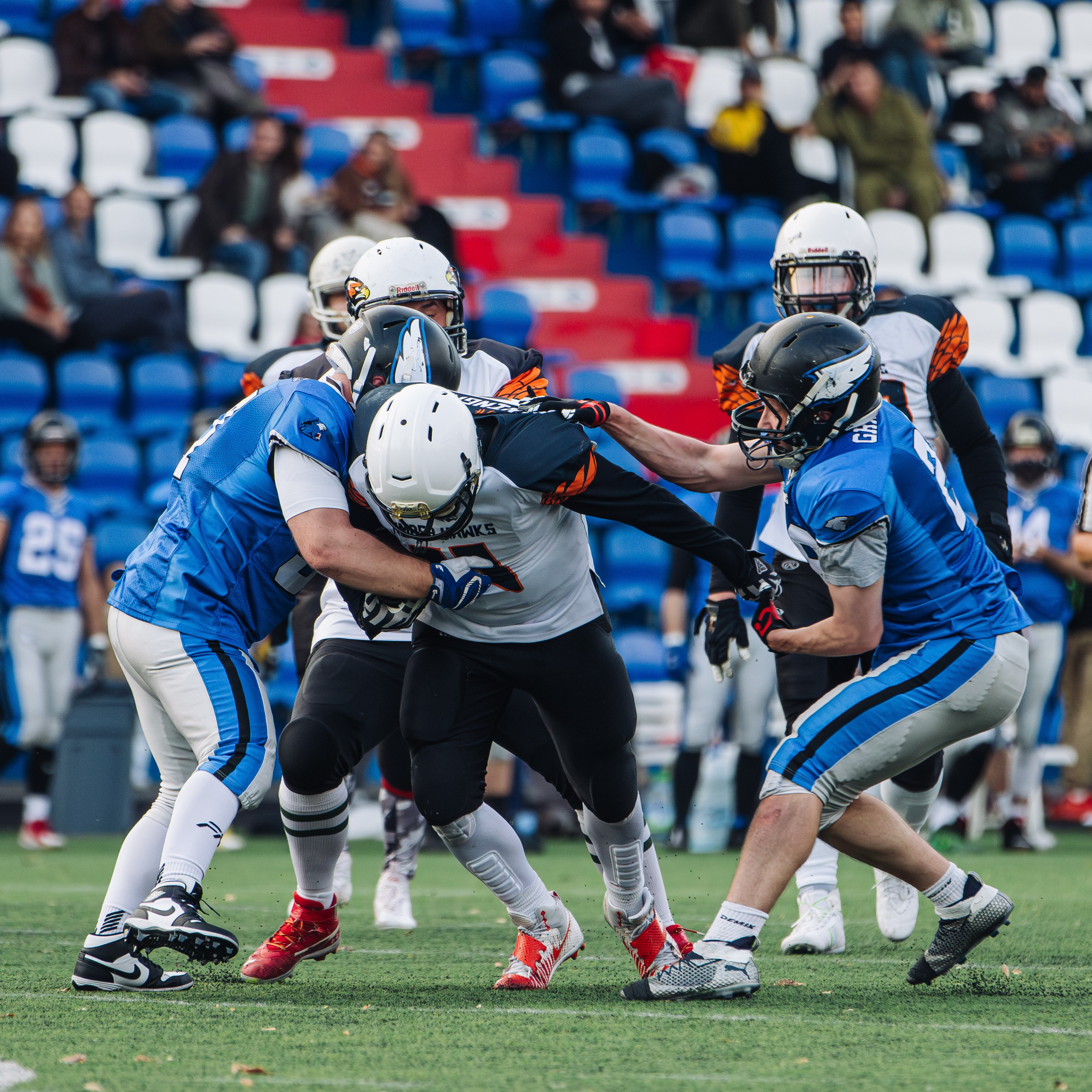 Американский футбол. Спортивный фотограф и видеограф в Москве Сергей Иванов