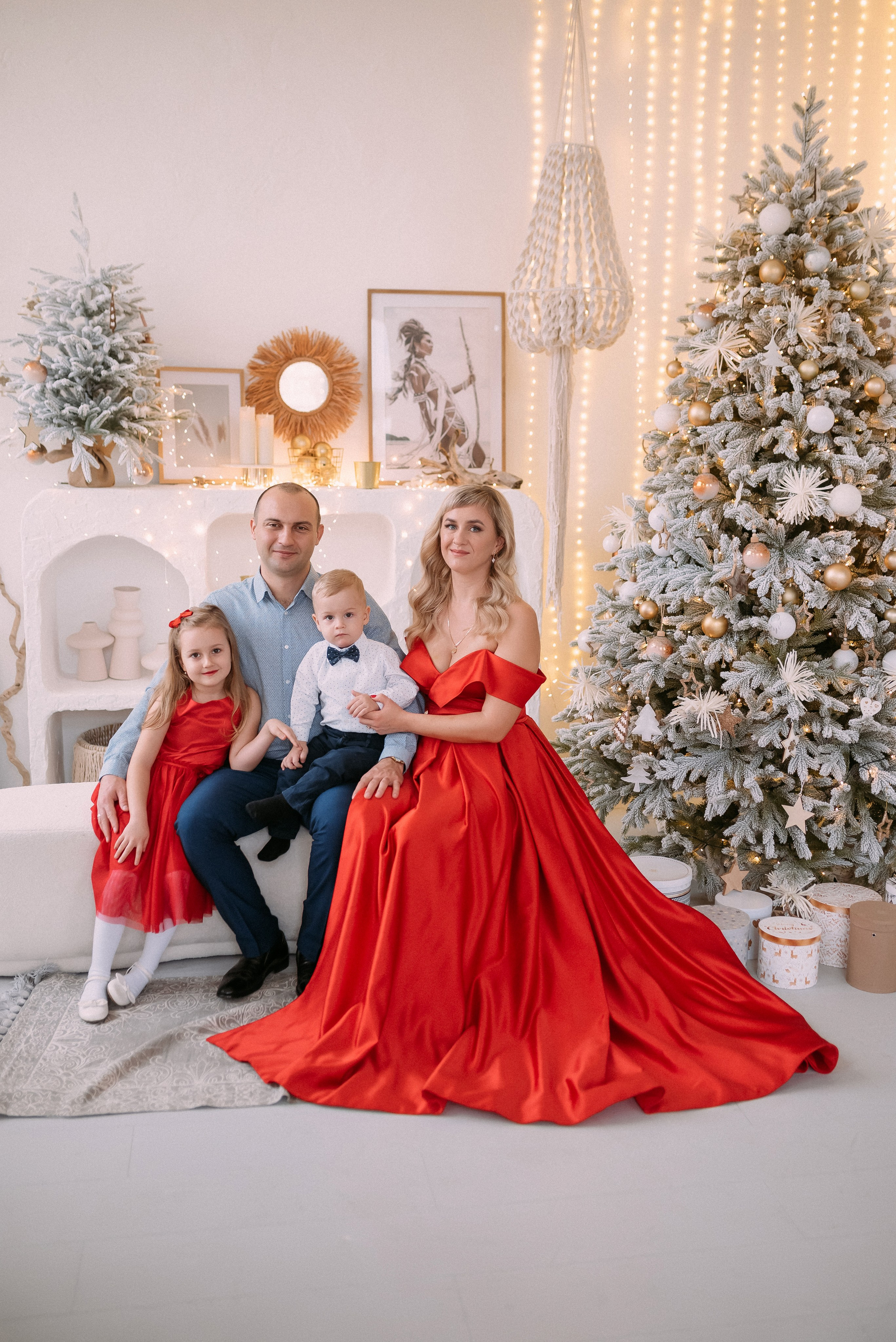 Семейная новогодняя съёмка. Свадебный и семейный фотограф в Симферополе Дарья Маркова