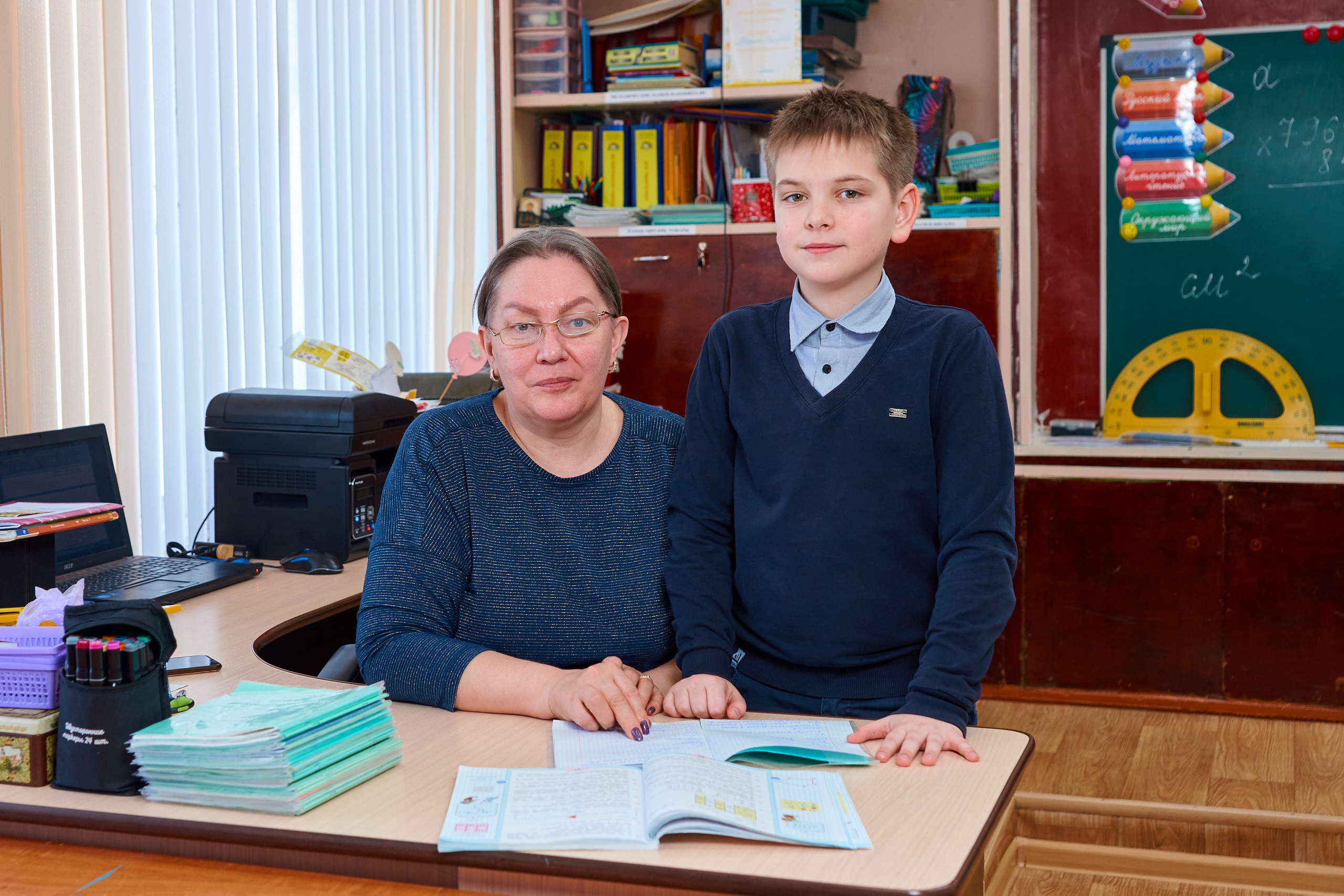 Съёмка в школе. 4 класс. Childrenfoto.ru