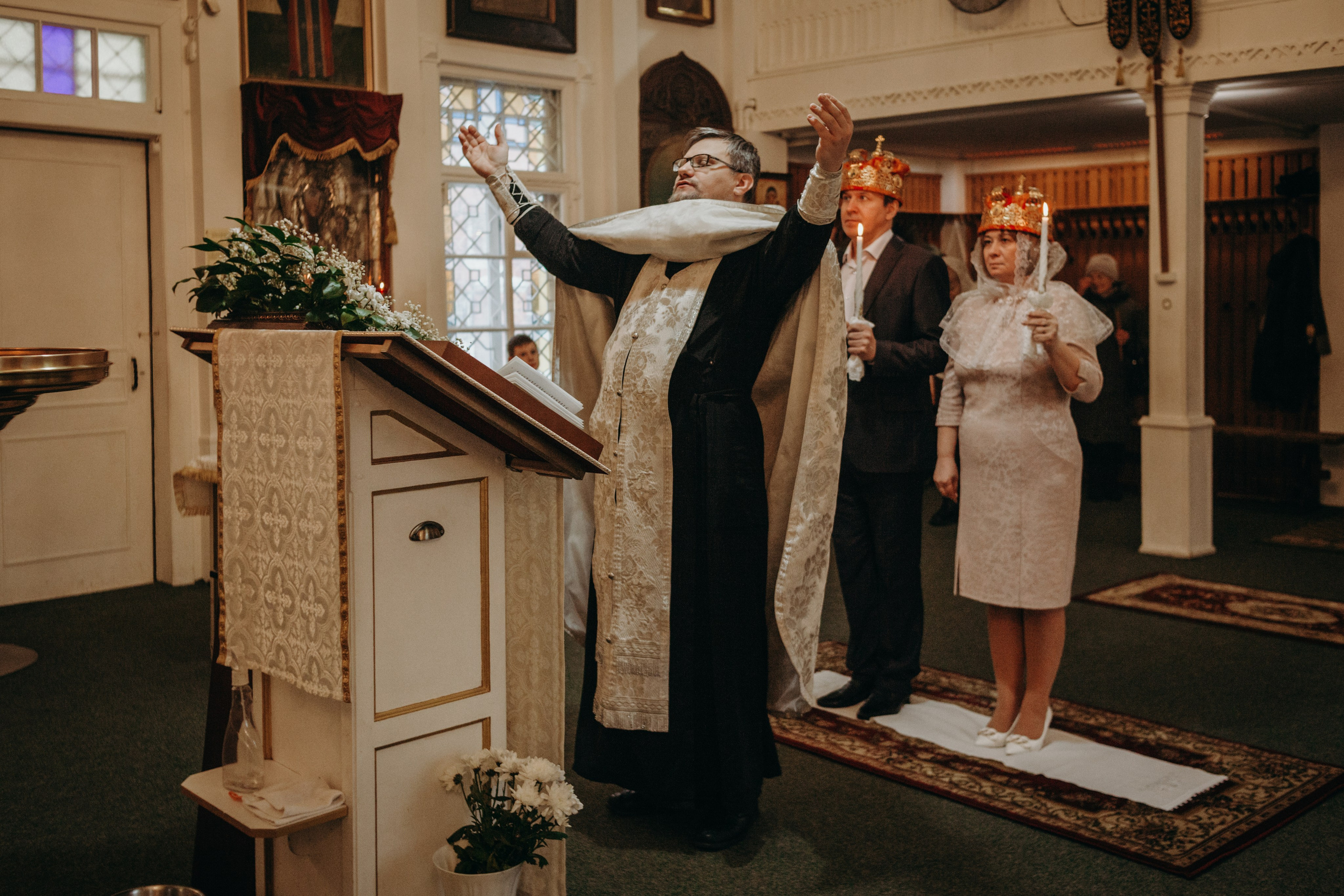 Венчание Натальи и Юрия. Семейный фотограф во Всеволожске и Санкт-Петербурге Юлия Капустина