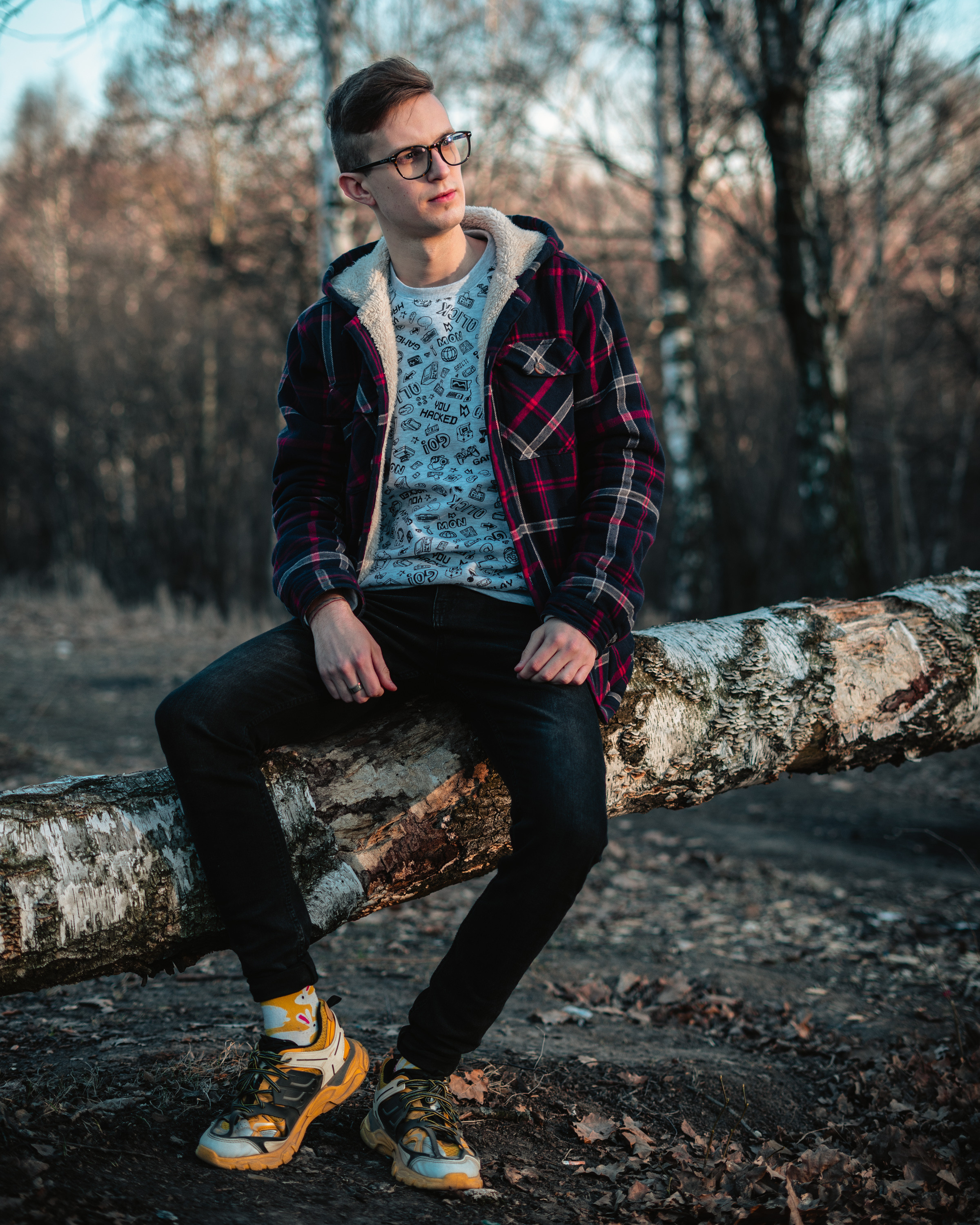 Съемка в лесу Рязани