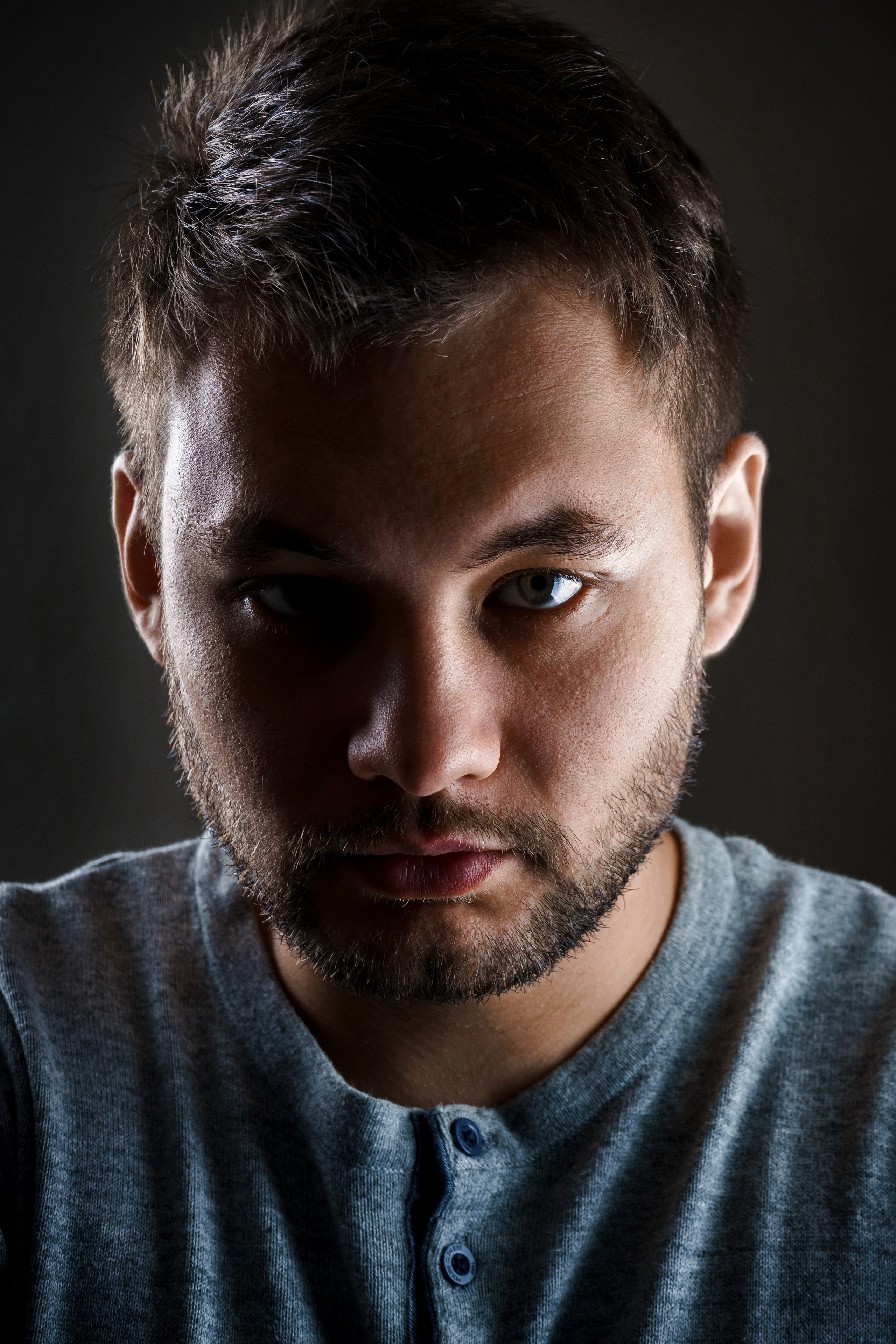 Мужской портрет. Фото Синицын Егор