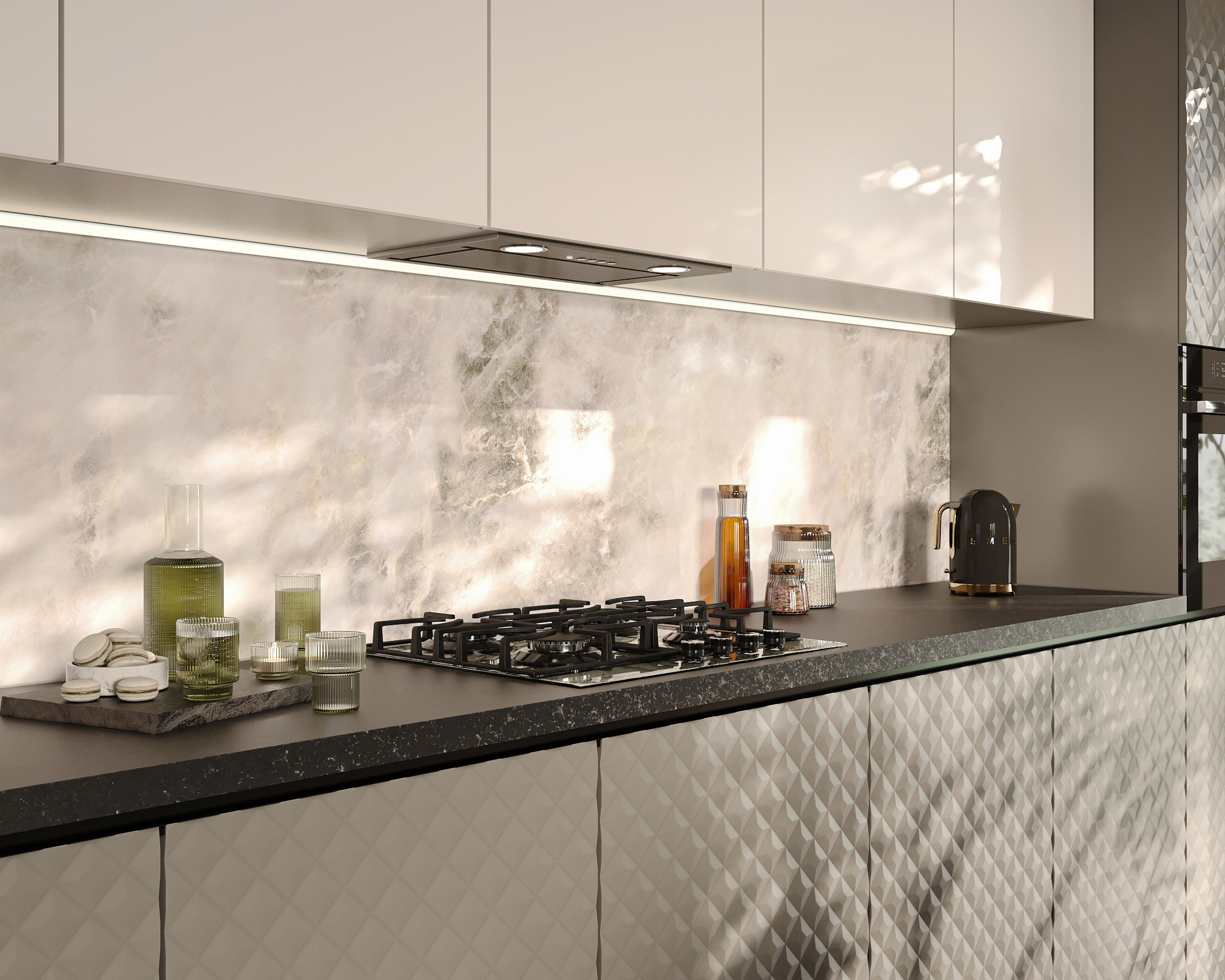 MKR кухонные гарнитуры (предметная 3D визуализация). Королёва Анастасия | 3D визуализатор