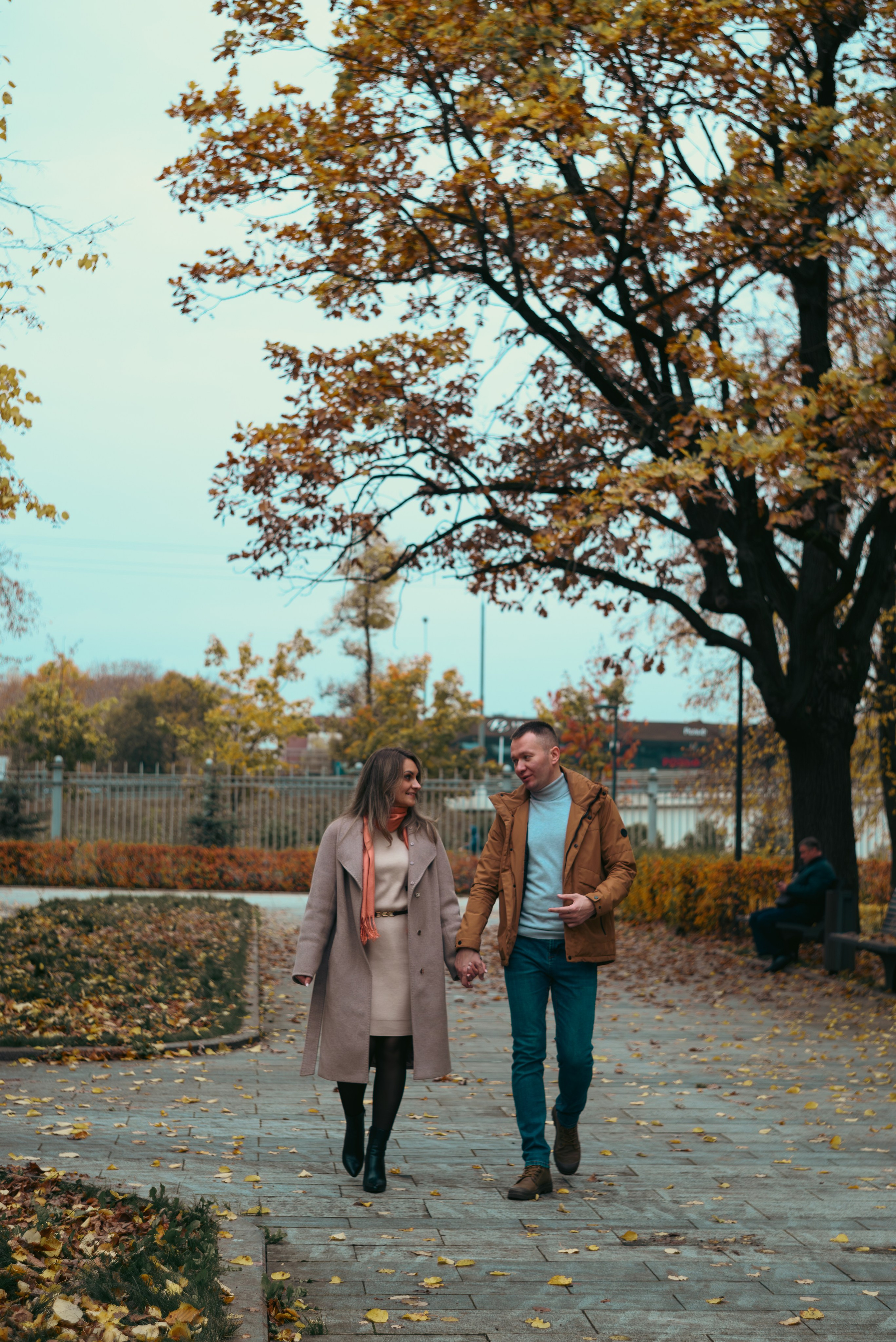 Осенняя Love story. Семейный фотограф г. Москва