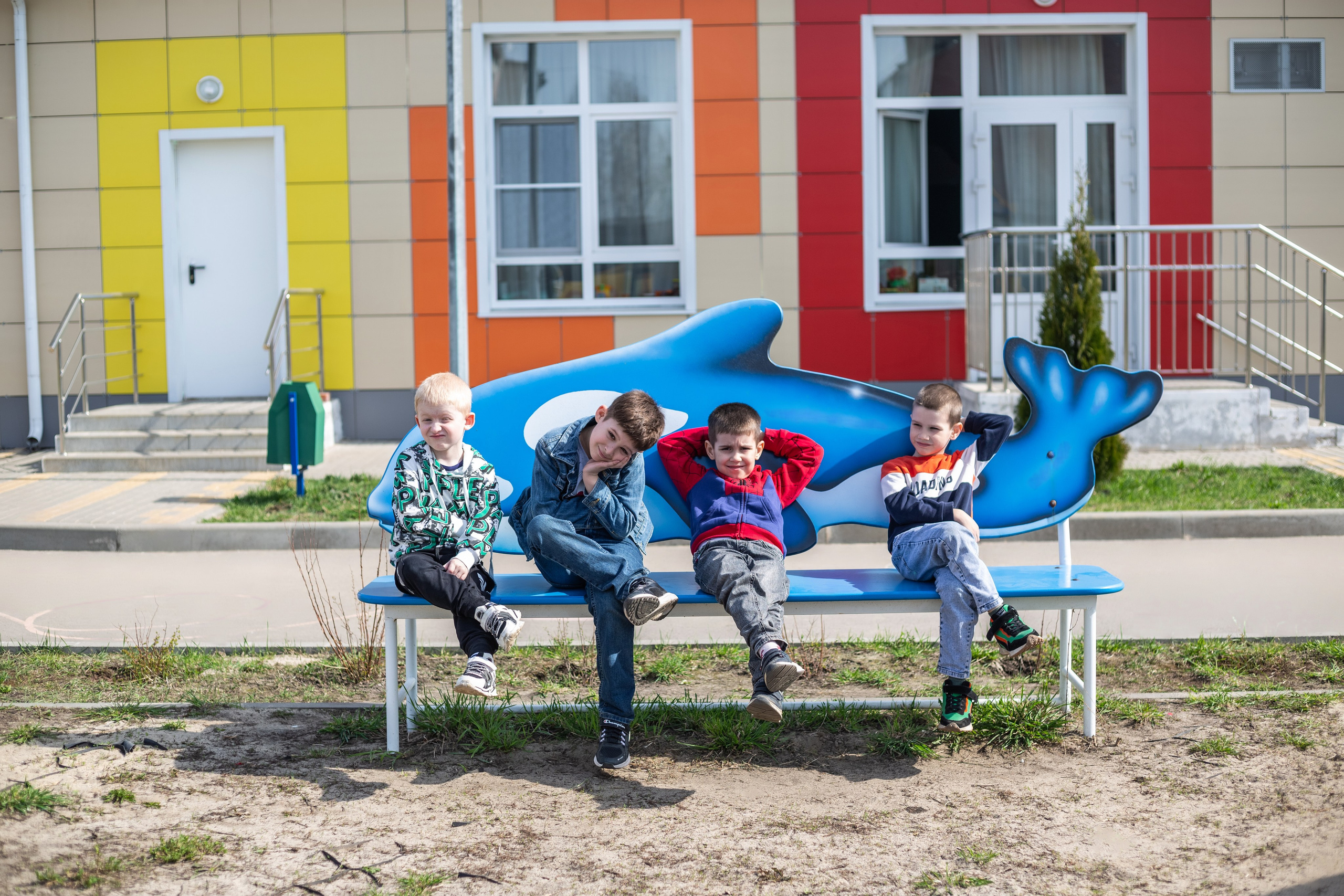 Детский сад на прогулке. Выпускные альбомы Воронеж от Веры Соколовой