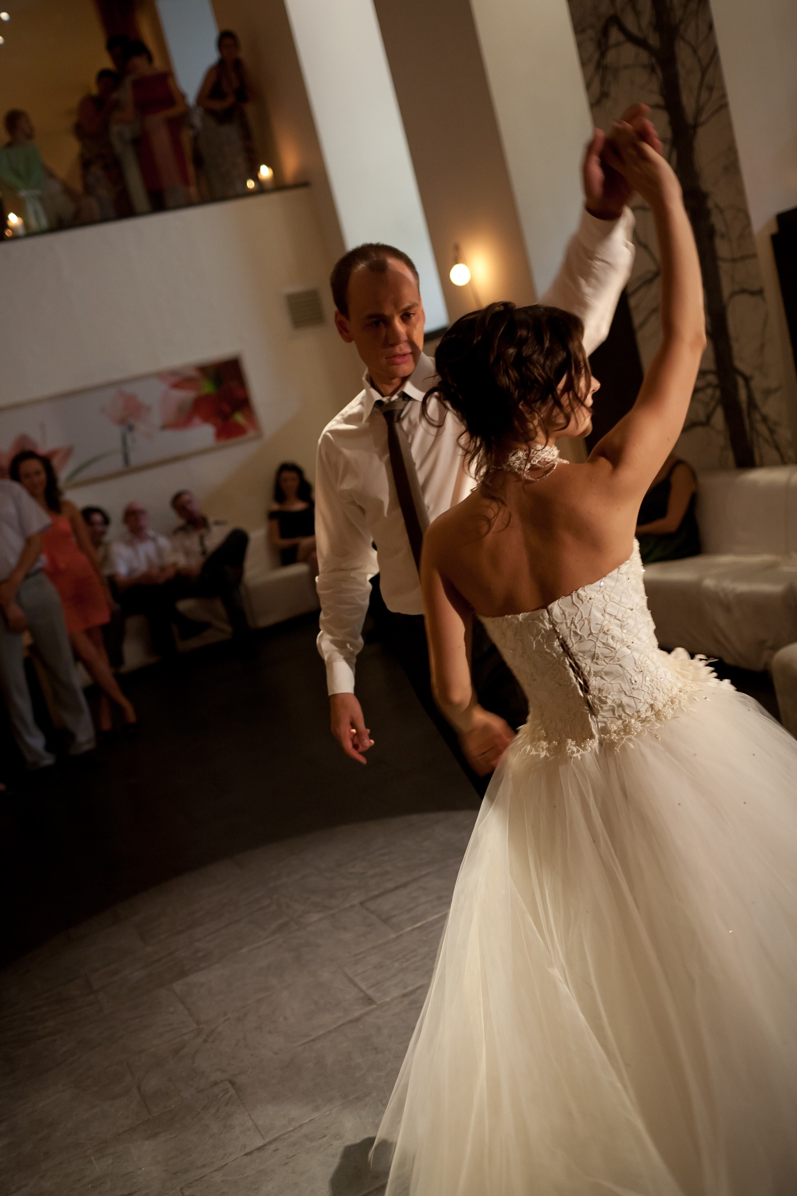 Свадебная съемка в тумане. Фотографы в Москве Светлана Устинова и Сергей Грачев