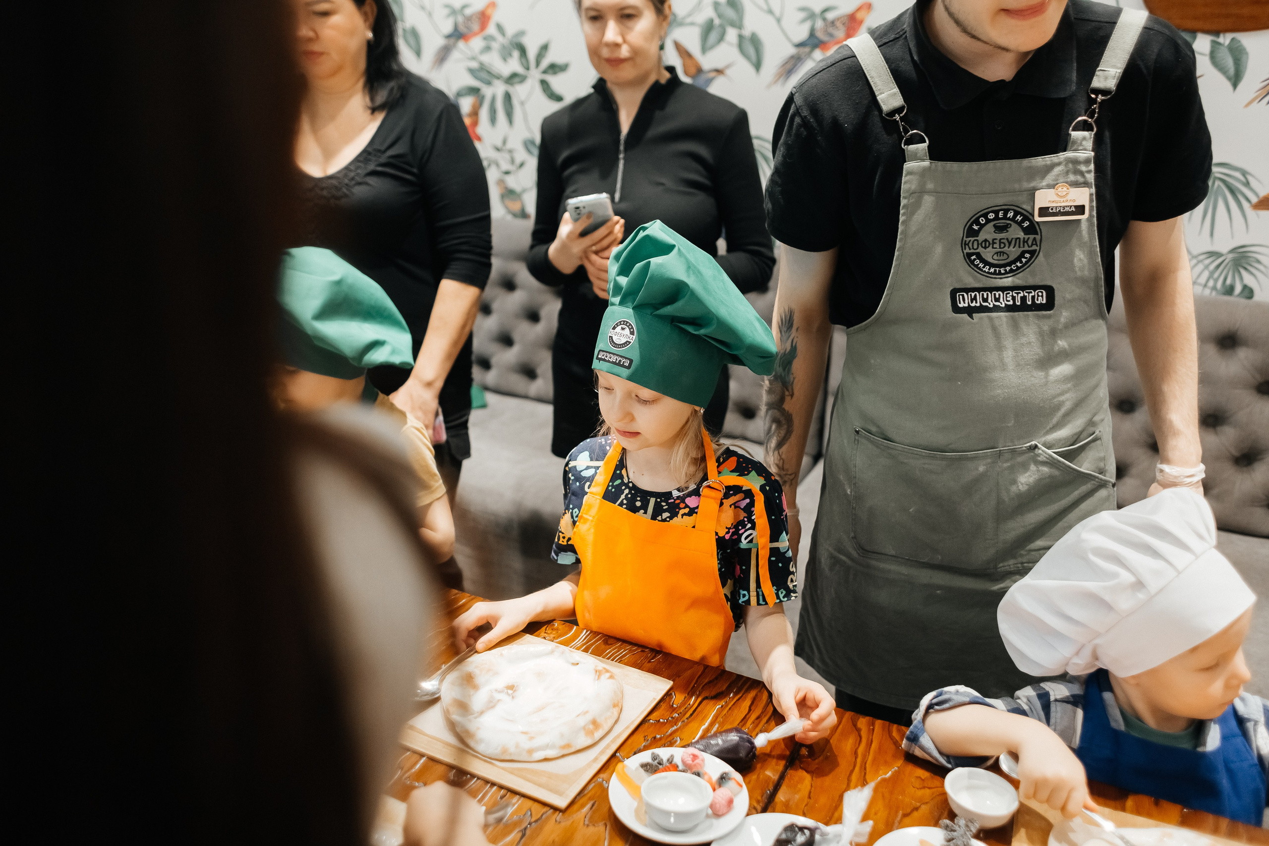 Детский мастер-класс в «Кофебулка». Фотограф Кемерово | Сергей