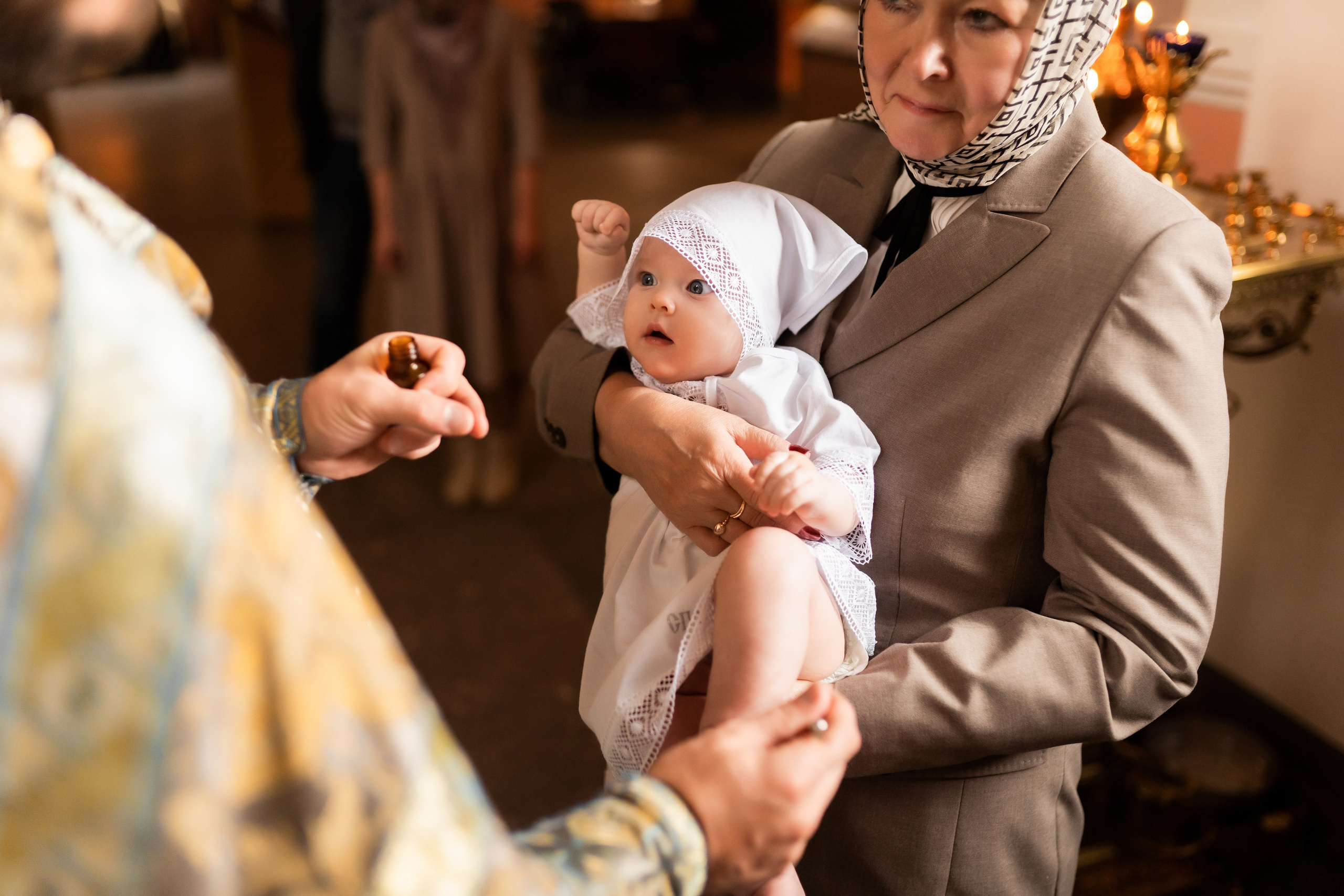 Крещение Вари. Фотограф и видеограф Евгений Романов Санкт-Петербург