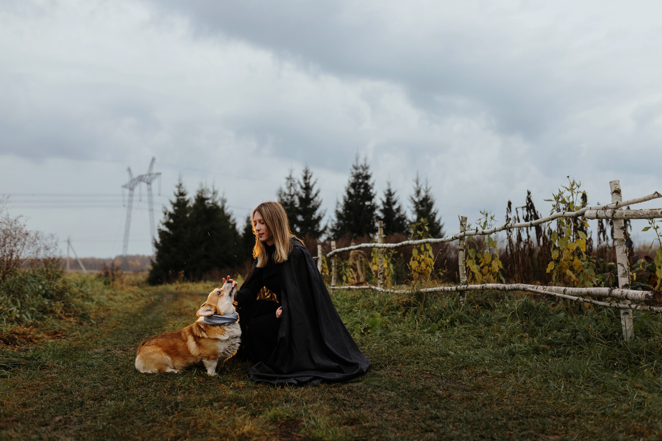 Dog camp / Аня и Бенджи. Фотограф Кузина Вера