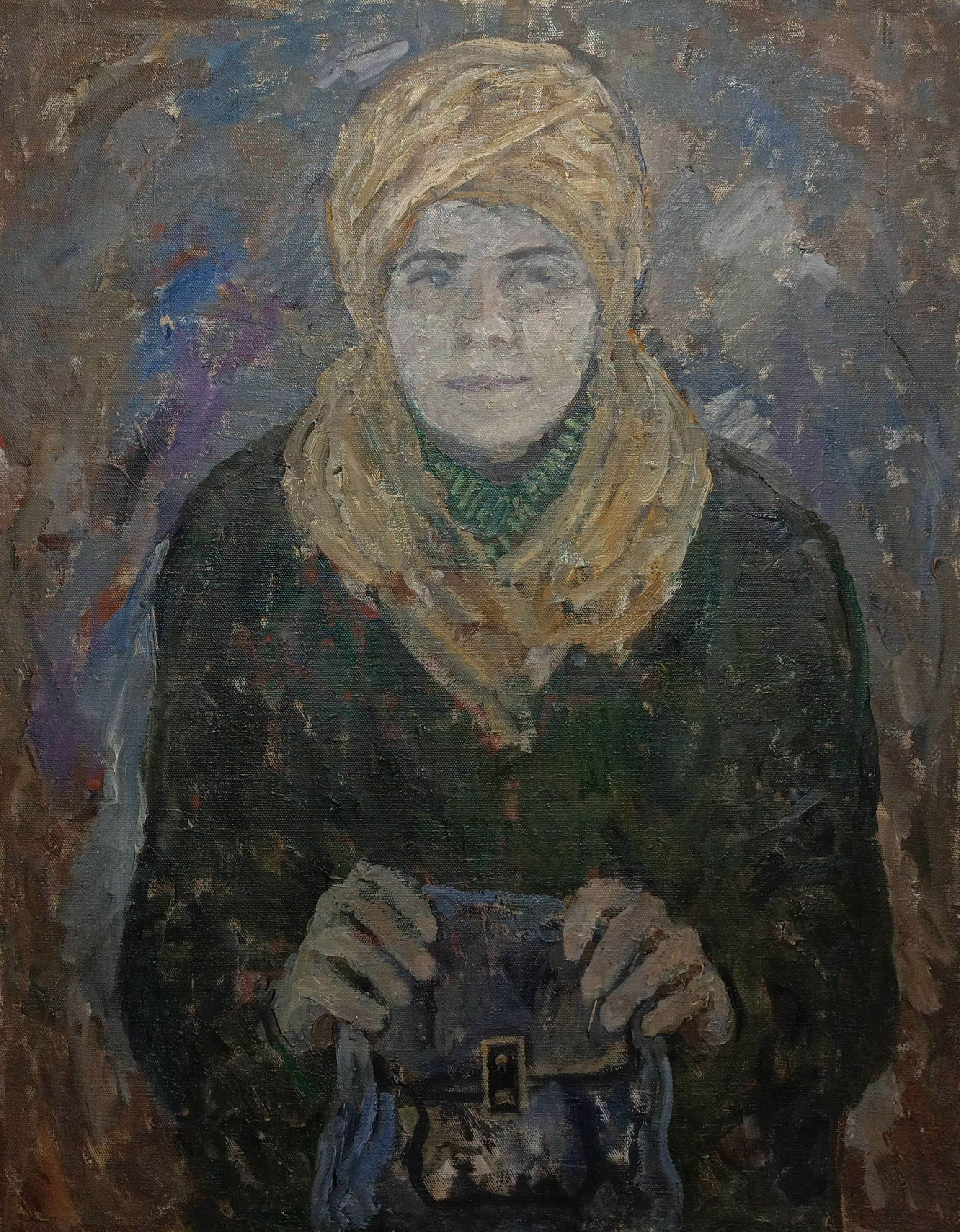 «Портрет Ани» 1976 год. Художник Величко Вадим Семёнович