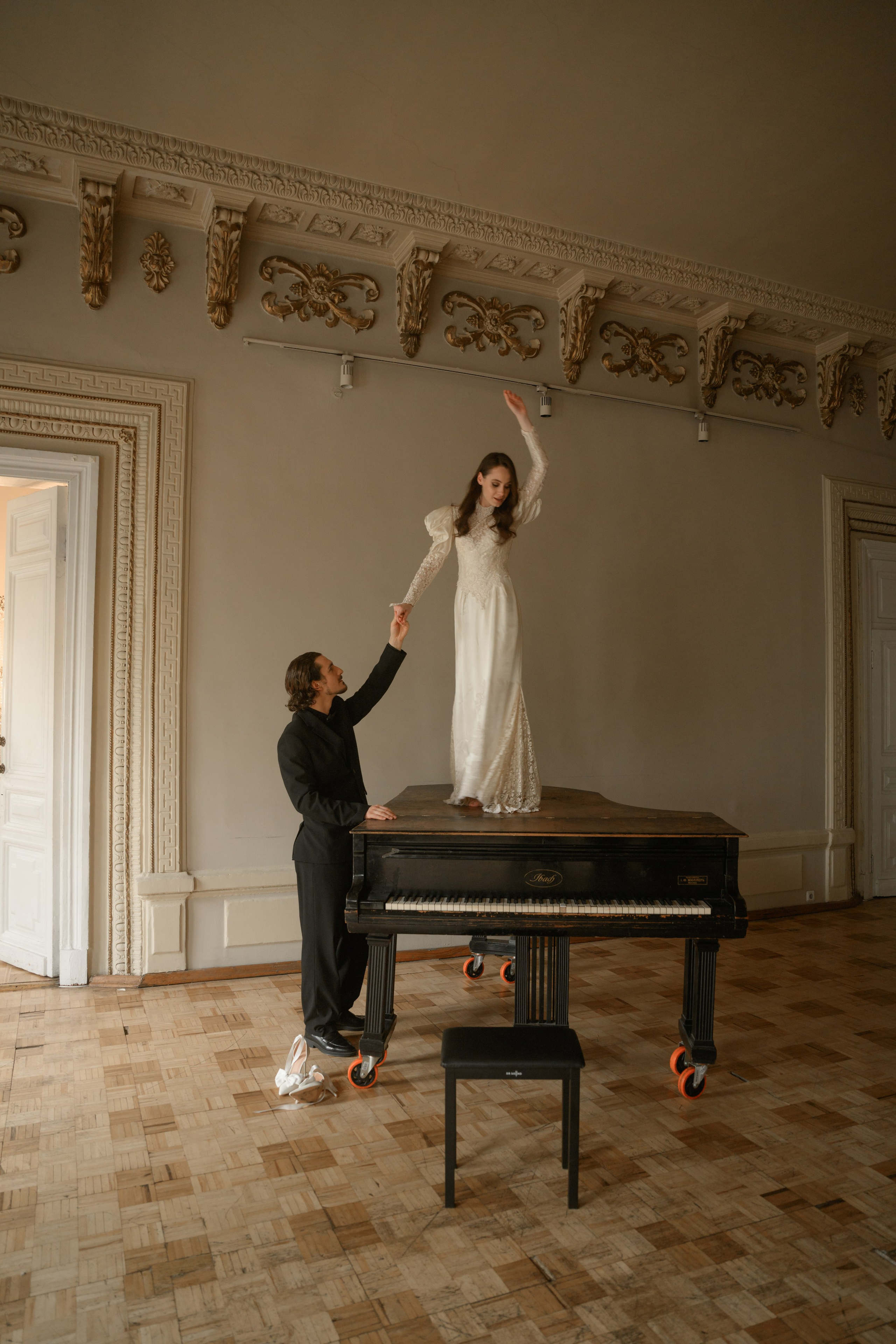 Свадебная фотосессия в усадьбе 21 kult. Semerlina.ru