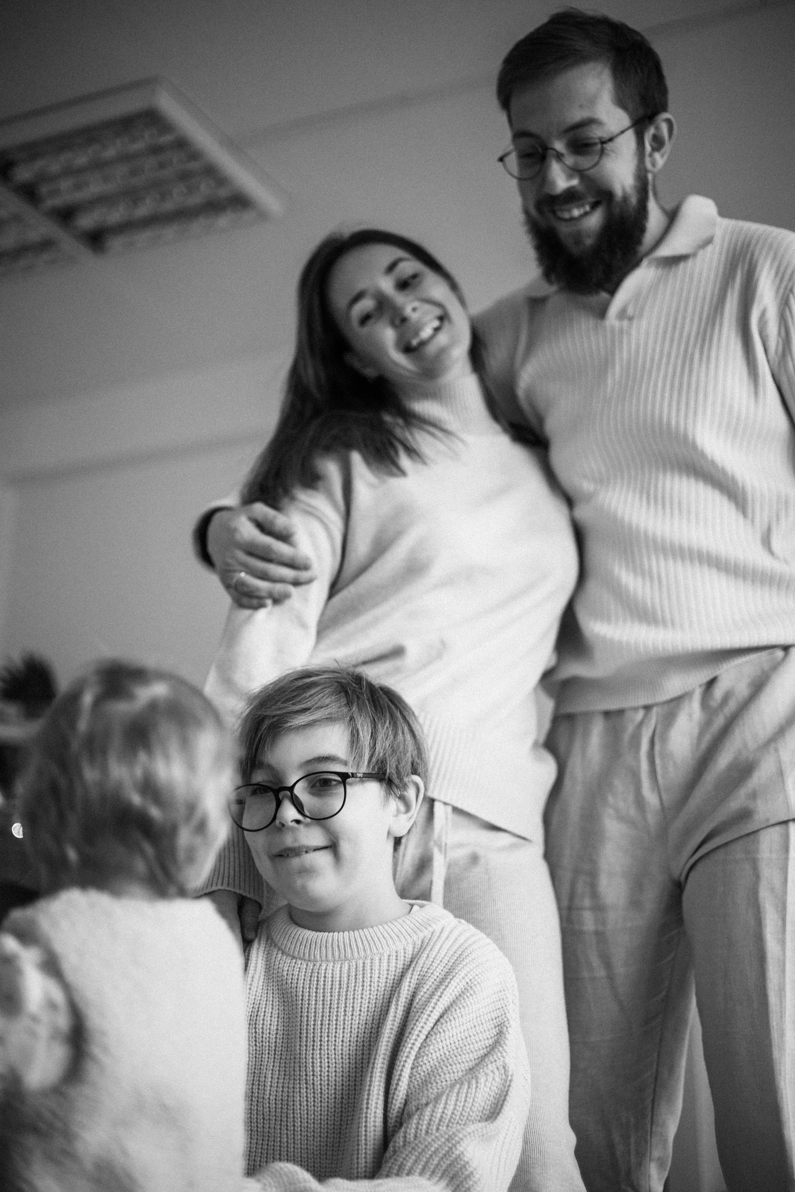 Новогодняя фотосъемка в студии. Семейный видеограф в Москве Элина Ладова