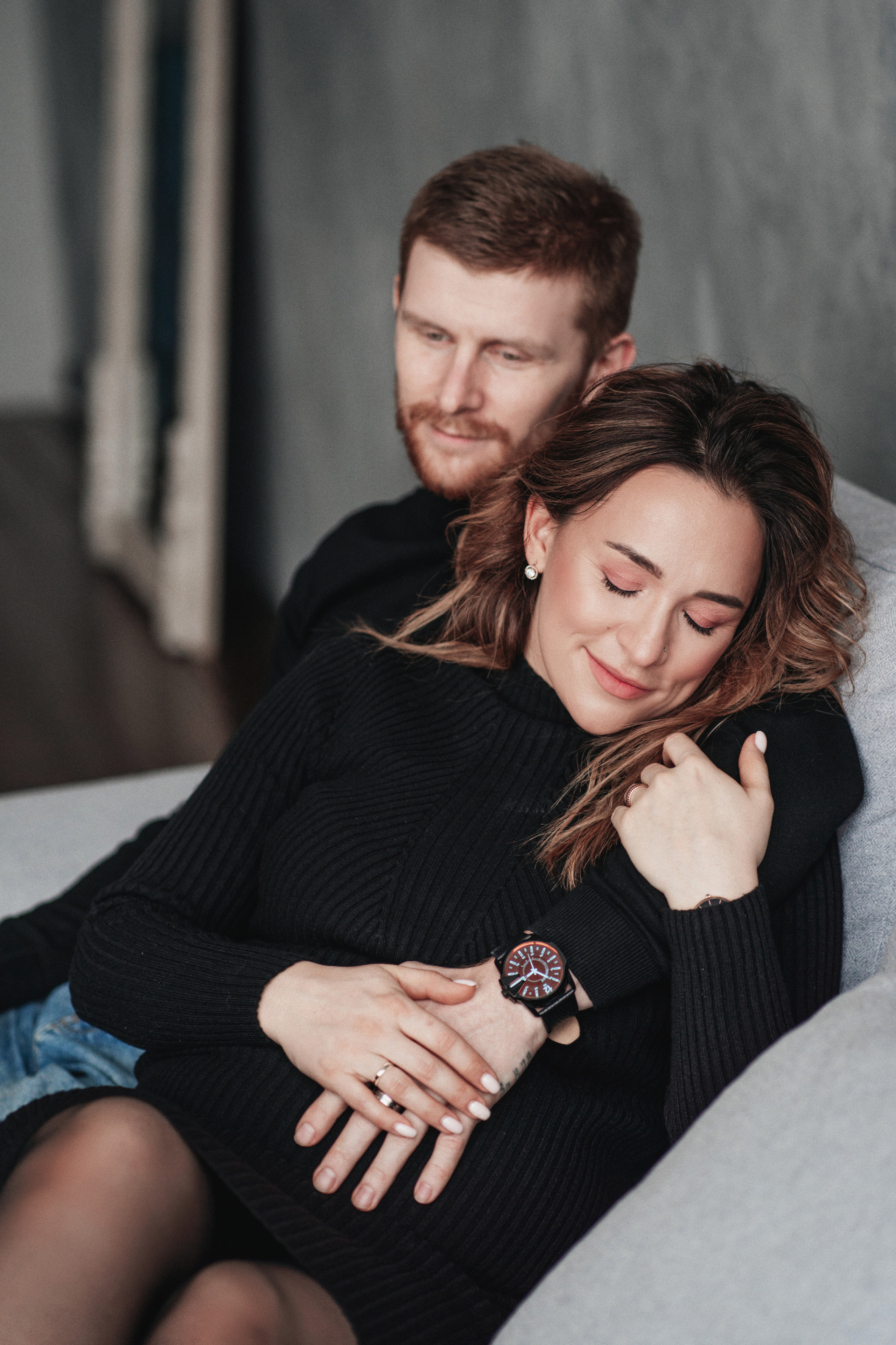 Тина и Андрей. Семейный фотограф, фотосессия беременности в Новосибирске Кристина Киб