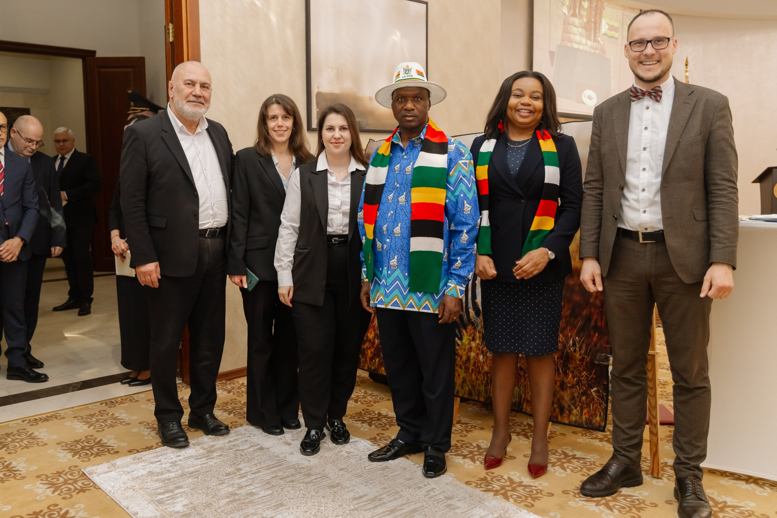 Фотосъемка делегации Посольства Зимбабве в Минске. Свадебный фотограф в Минске/Беларуси Сергей Спиридонов