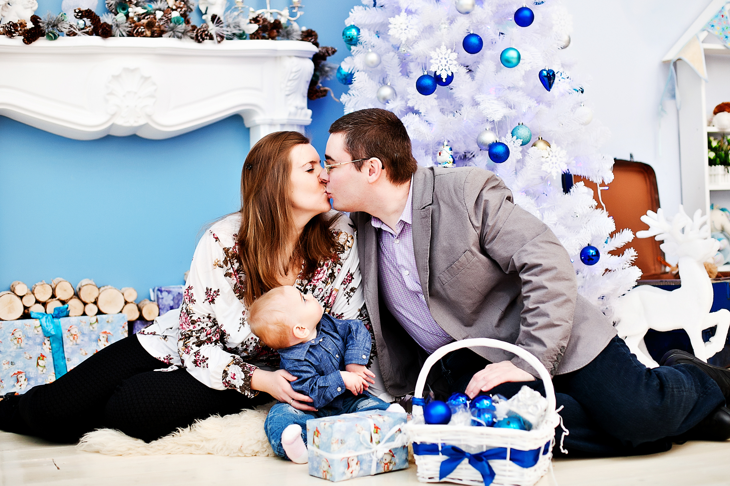 Новогодние съемки. Семейный, детский, newborn фотограф Москва,Московская обл Алла Риэр