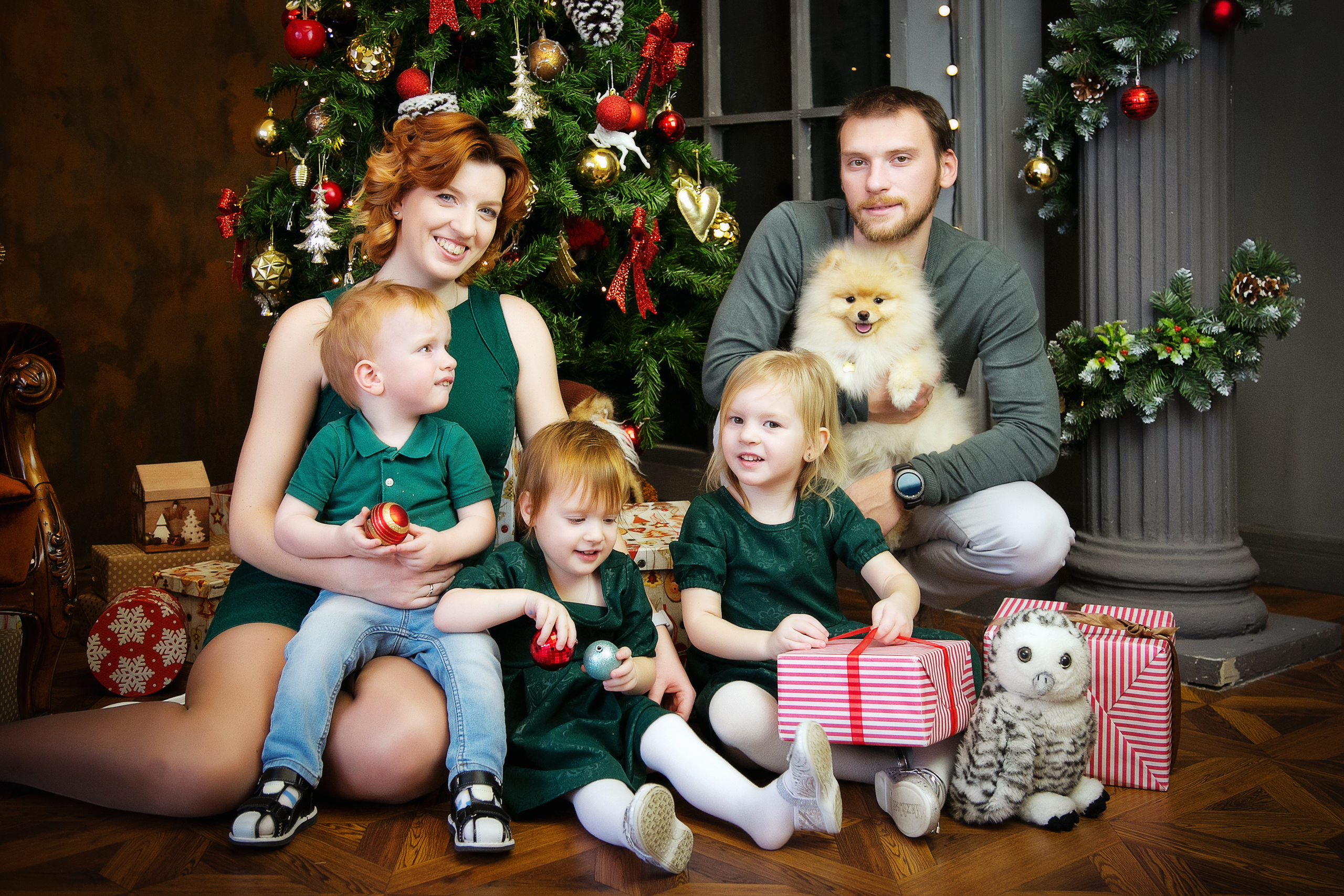 Новогодние съемки. Семейный, детский, newborn фотограф Москва,Московская обл Алла Риэр