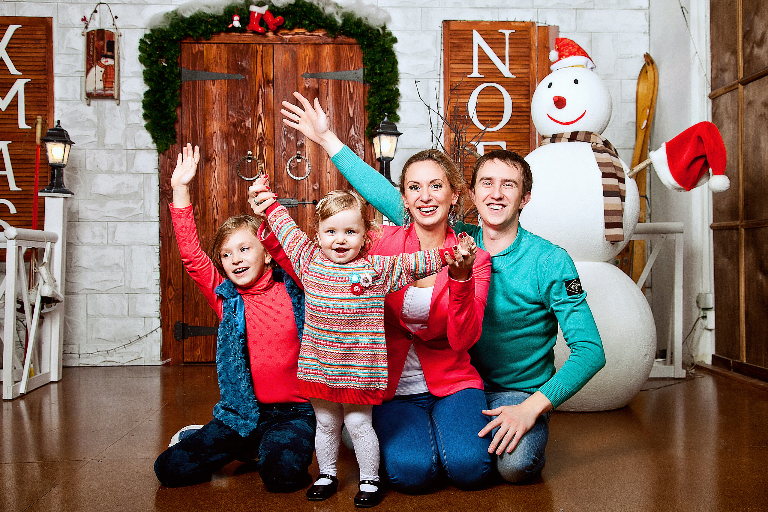 Новогодние съемки. Семейный, детский, newborn фотограф Москва,Московская обл Алла Риэр