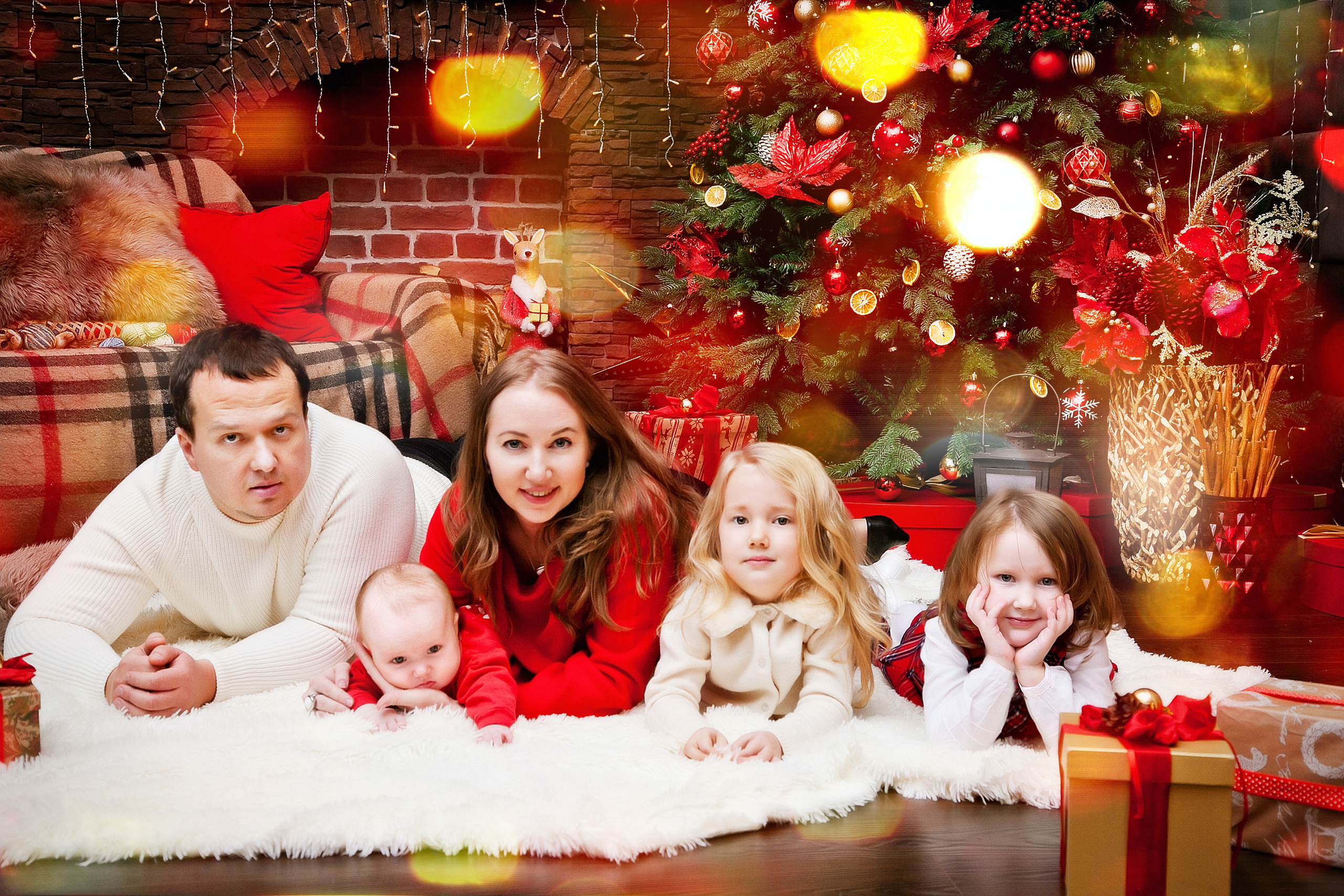 Новогодние съемки. Семейный, детский, newborn фотограф Москва,Московская обл Алла Риэр