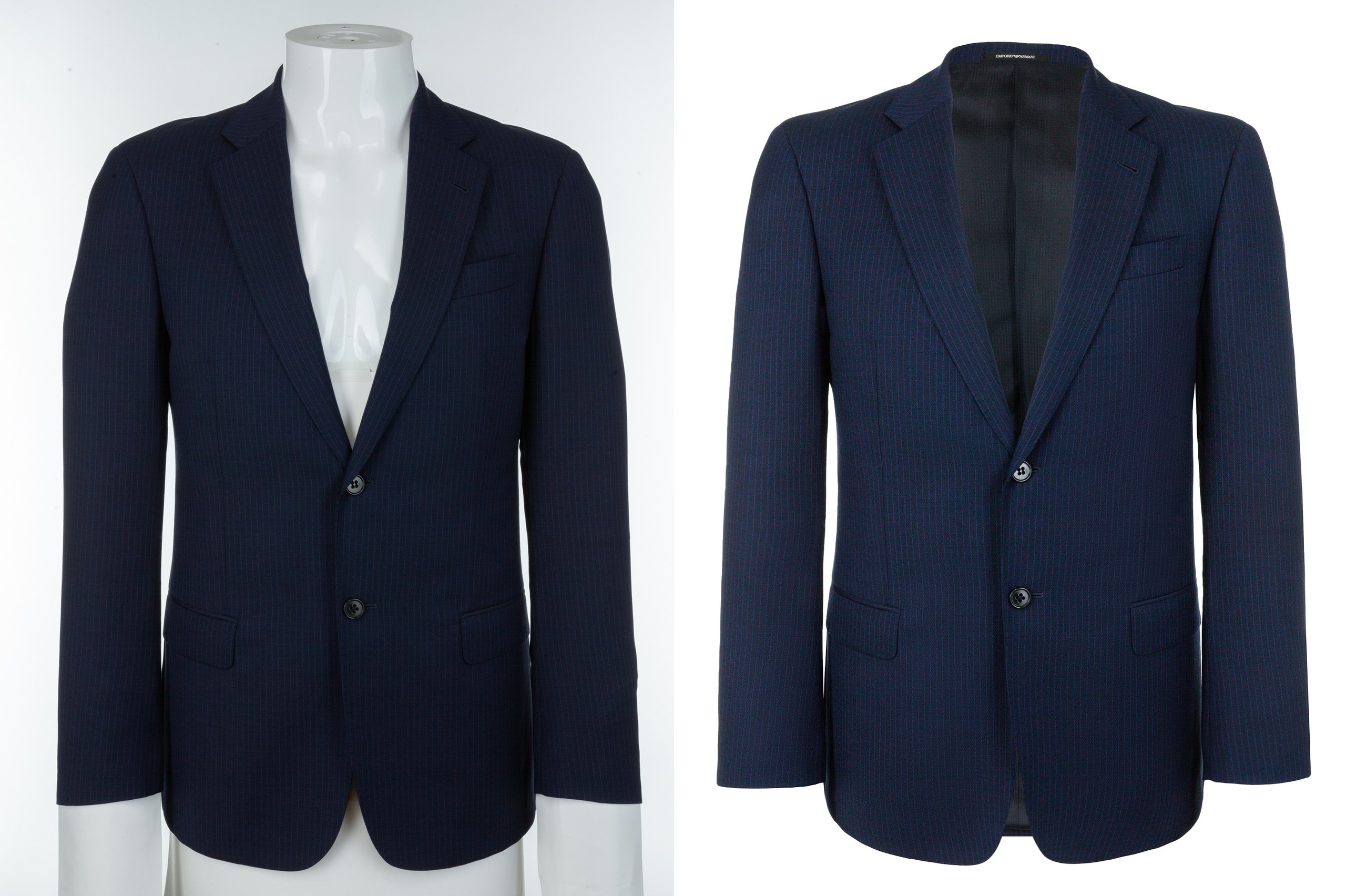 Ретушь фотографий рубашек и пиджаков | Студия SVITHART