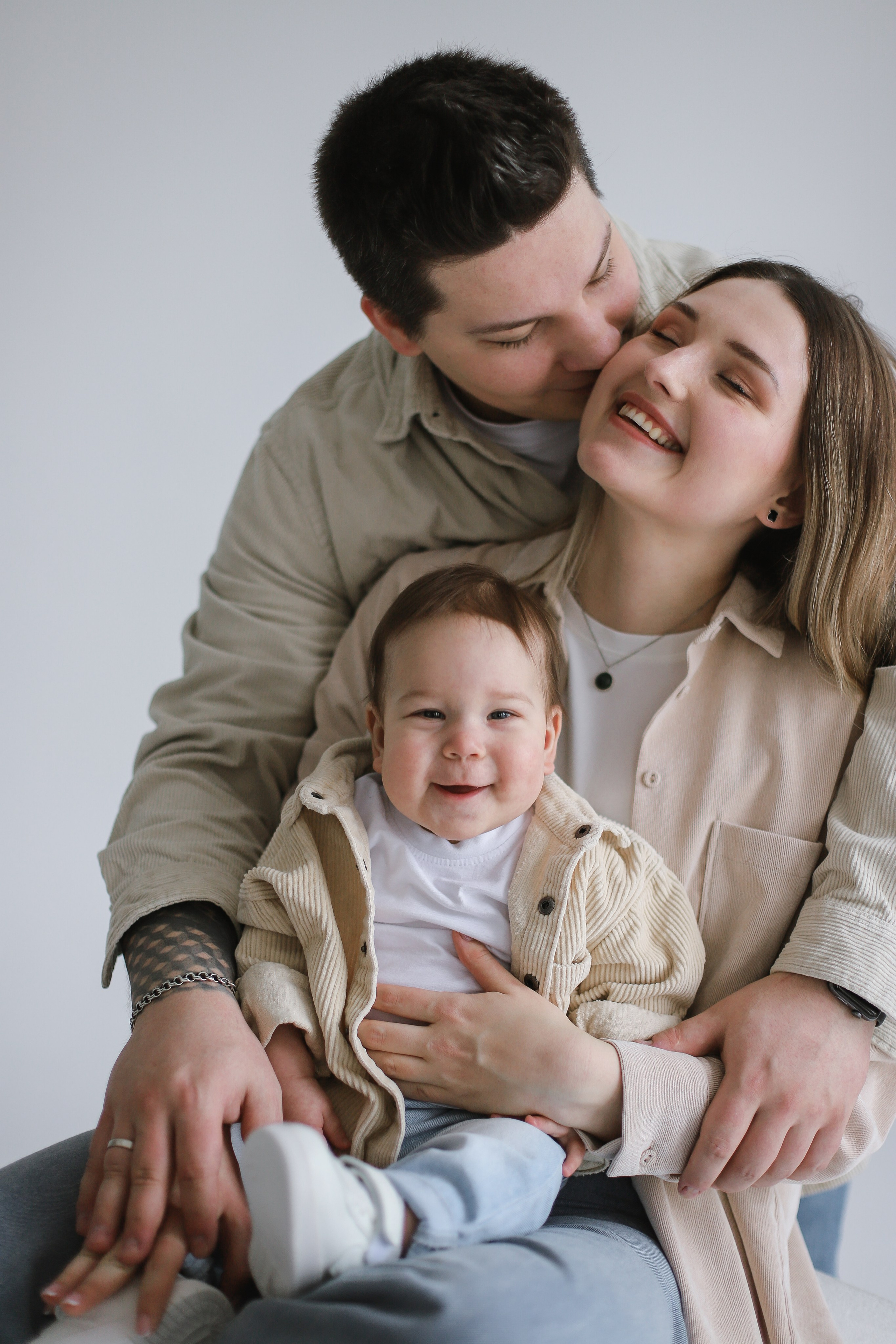 Семья Максим, Наташа и Владик. Свадебный, семейный и детский фотограф в Люберцах Зайцева Анастасия