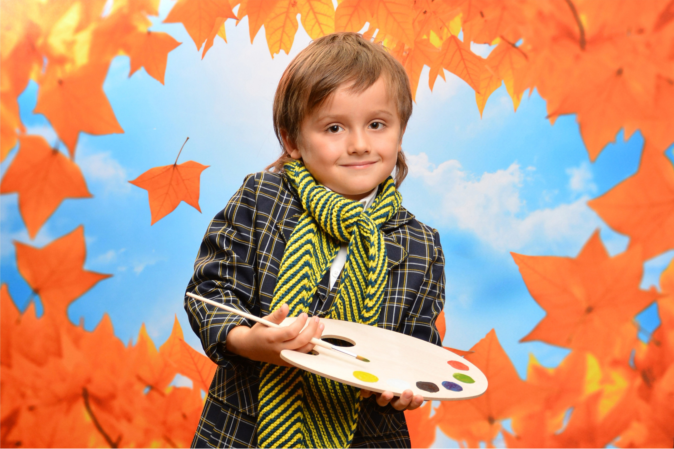 Яркая Осень. Студия детской фотографии «СОЛНЫШКО»