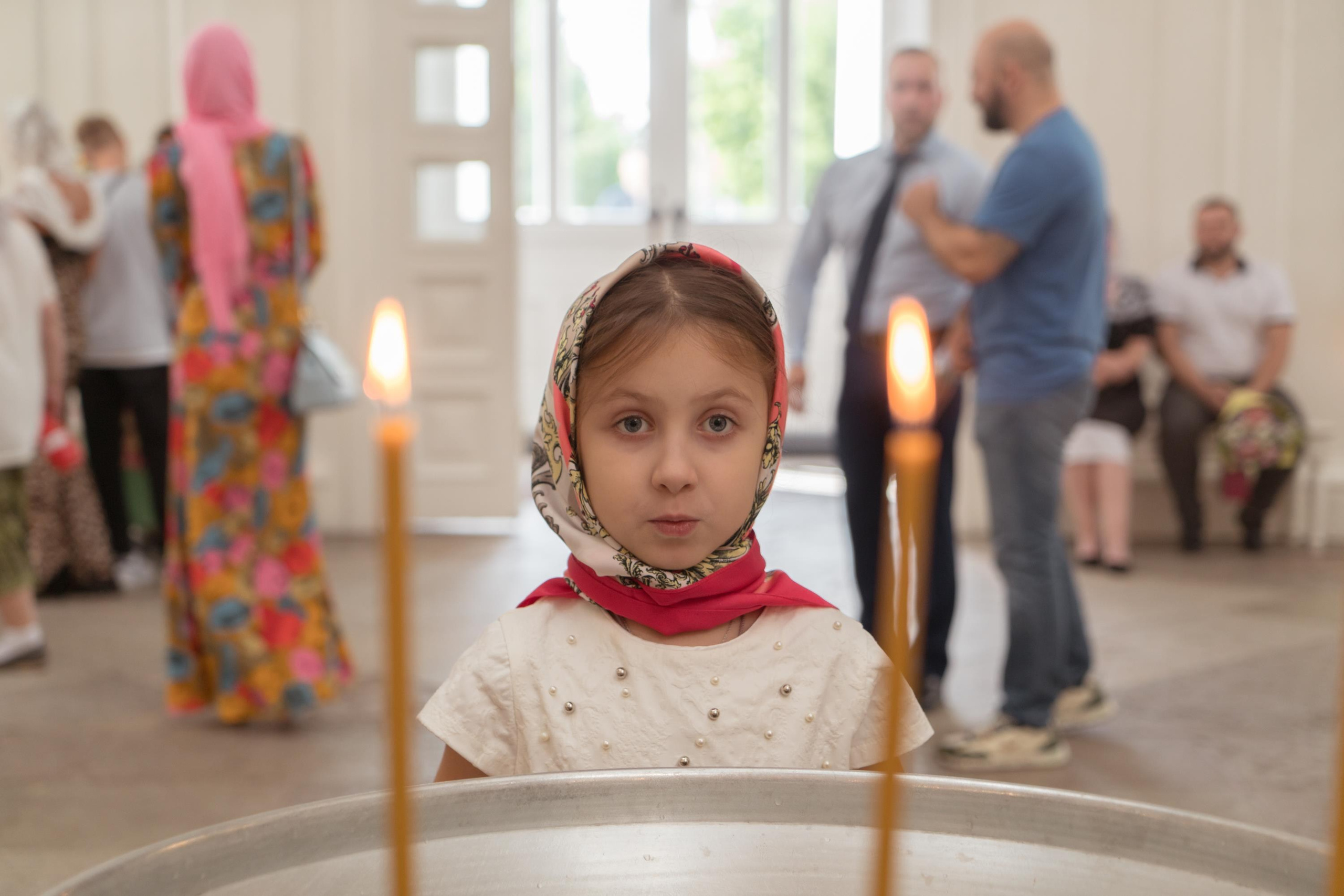 Софийский собор в г. Пушкин, крещение Евы. Контент- фотограф, рилсмейкер в Санкт- Петербурге Елена Грие