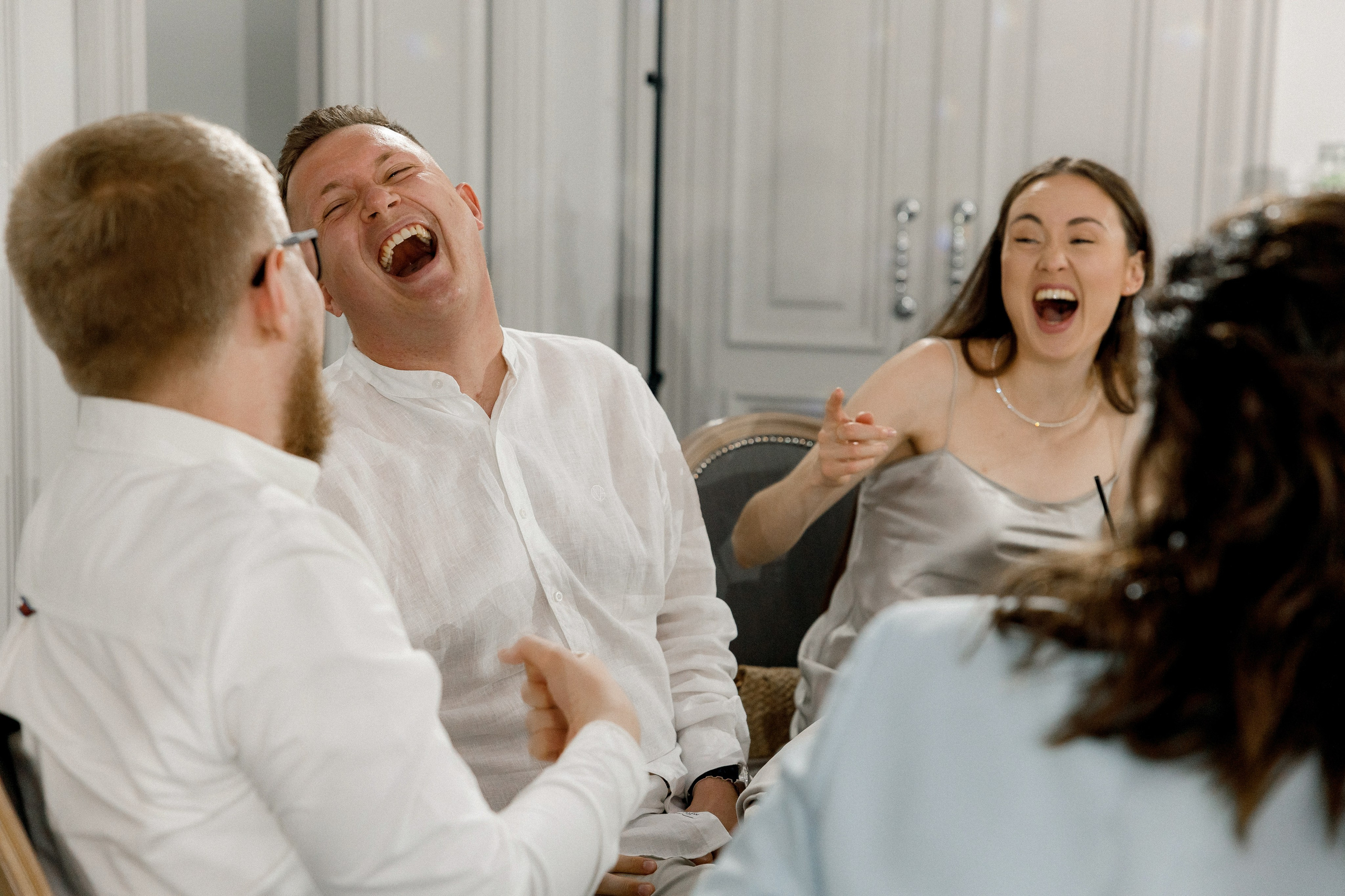 Свадебный ужин в Ресторане Michel на Красной Пресне. Свадебный фотограф в Москве и Санкт-Петербурге Денис Ходюков