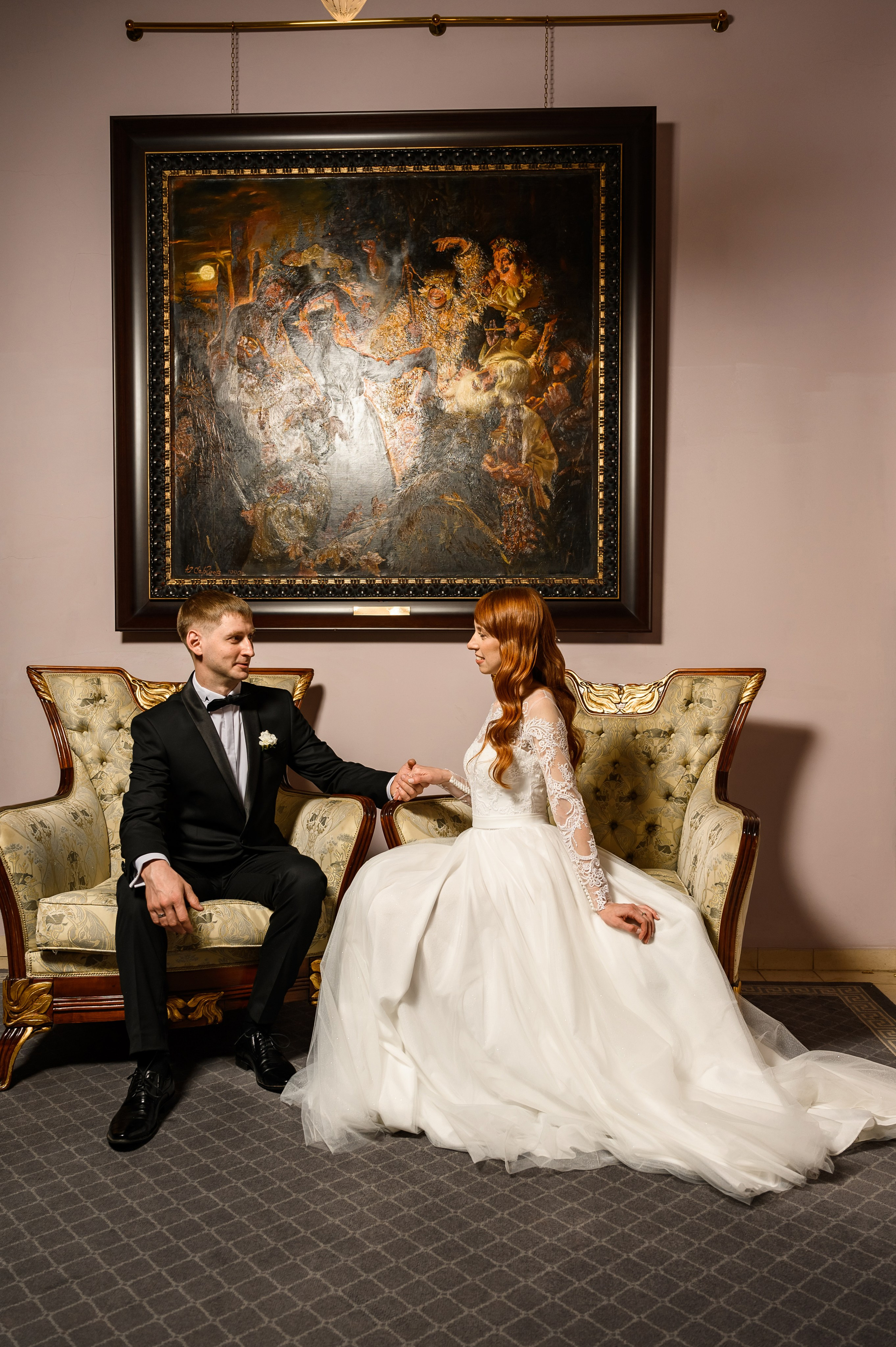 Регистрация брака в гостинице Националь. Свадебный фотограф Москва Юрий Кульман