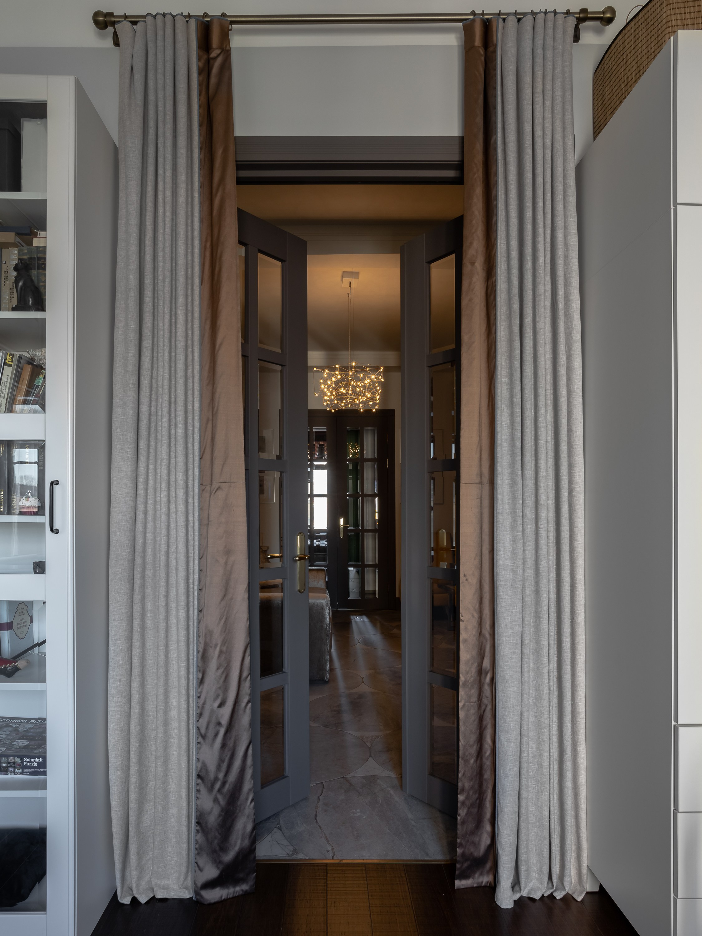 Небольшая квартира с анфиладной планировкой. Главная