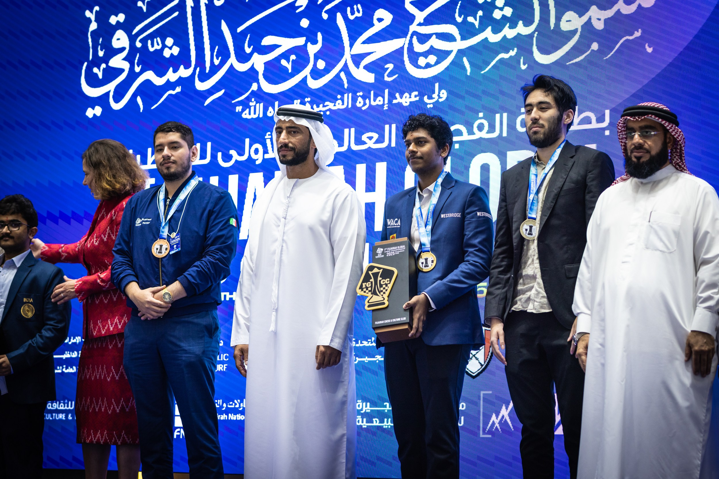 2025.09.01 1st. FUJAIRAH GLOBAL Chess Championship — Closing Ceremony. Фотограф Анна Штурман (репортажная съёмка любых событий и мероприятий) Anna Shtourman photographer